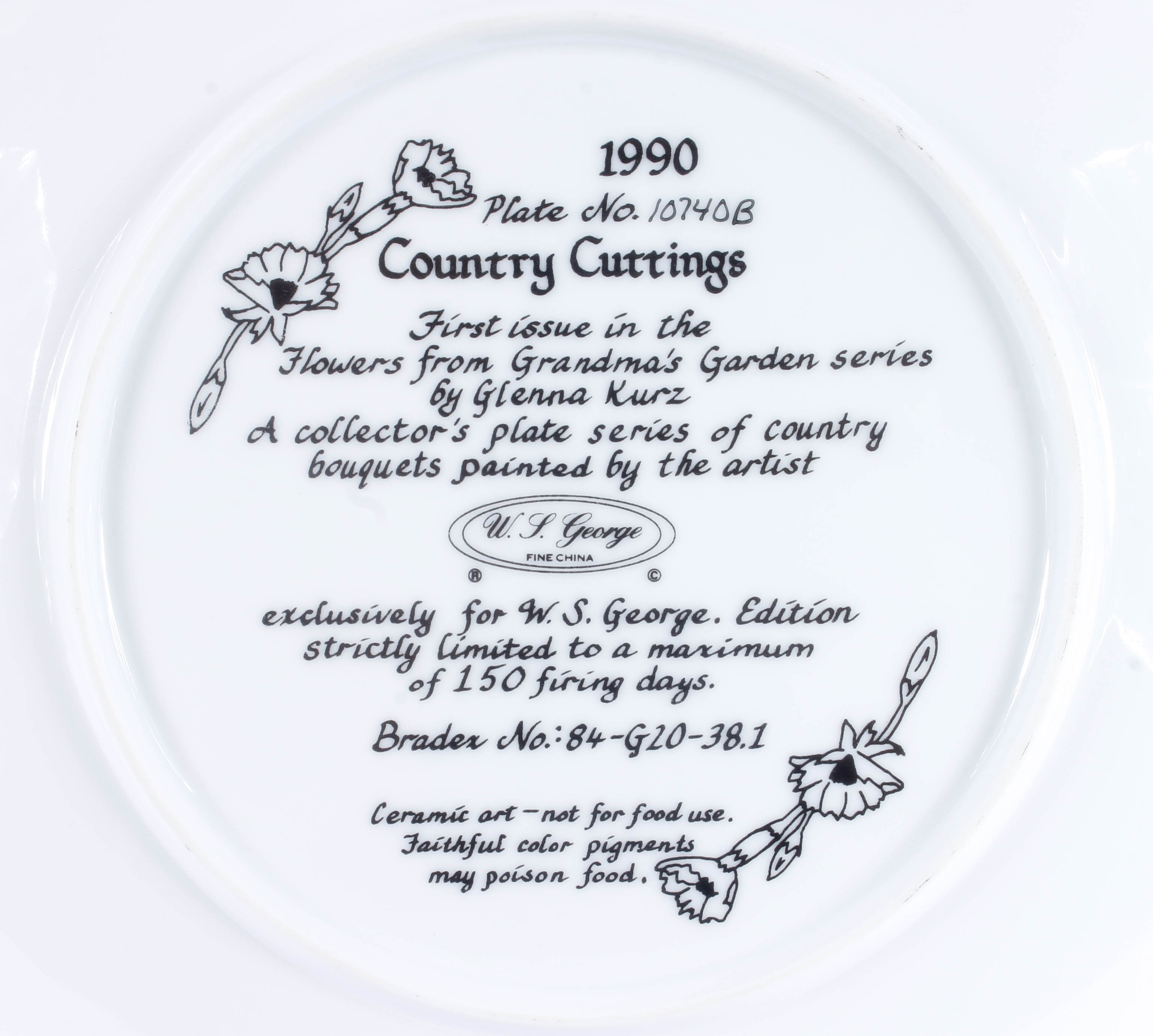 Group of Decorative Floral and Animal Themed Collector Plates