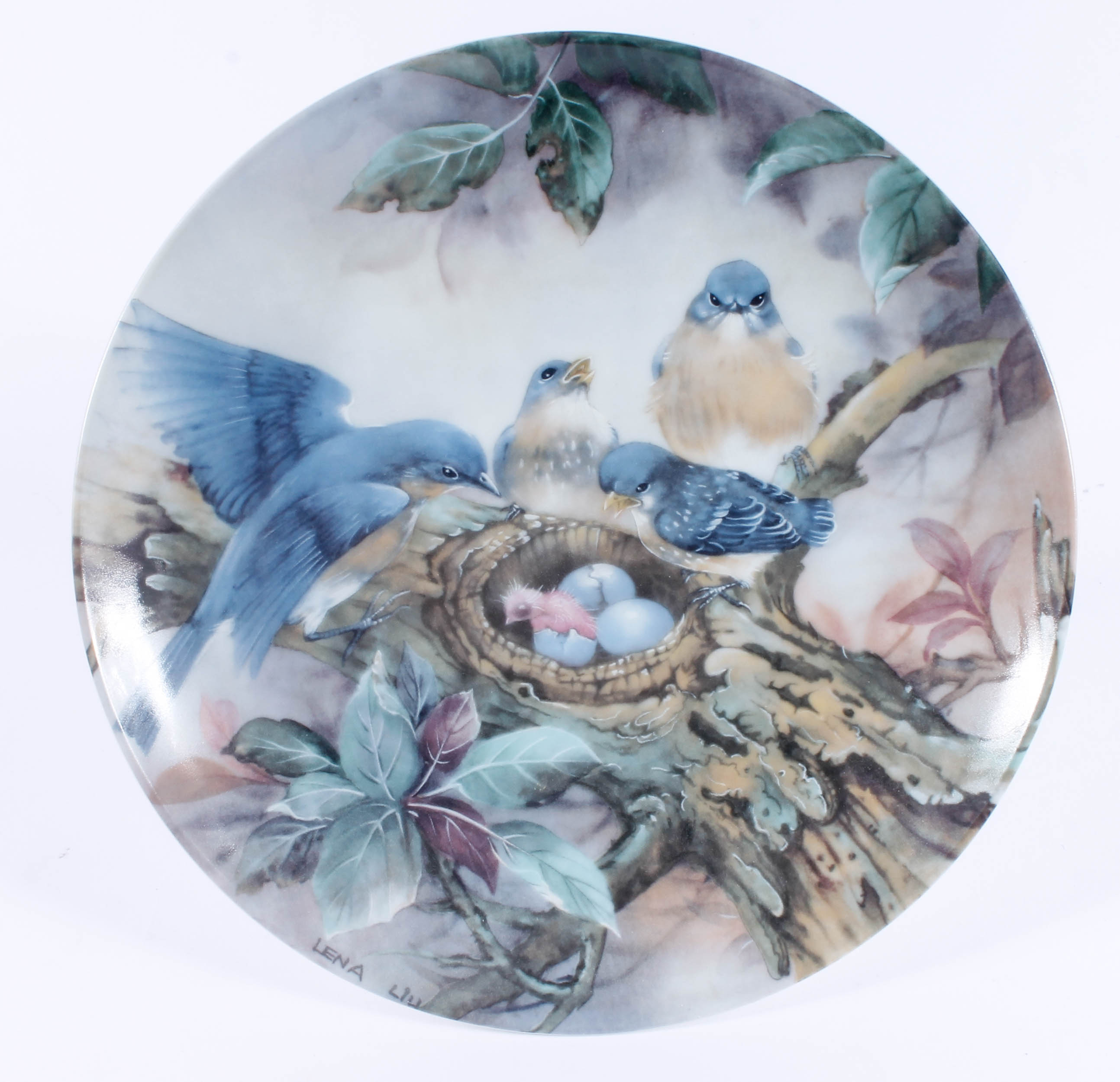 Group of Decorative Floral and Animal Themed Collector Plates