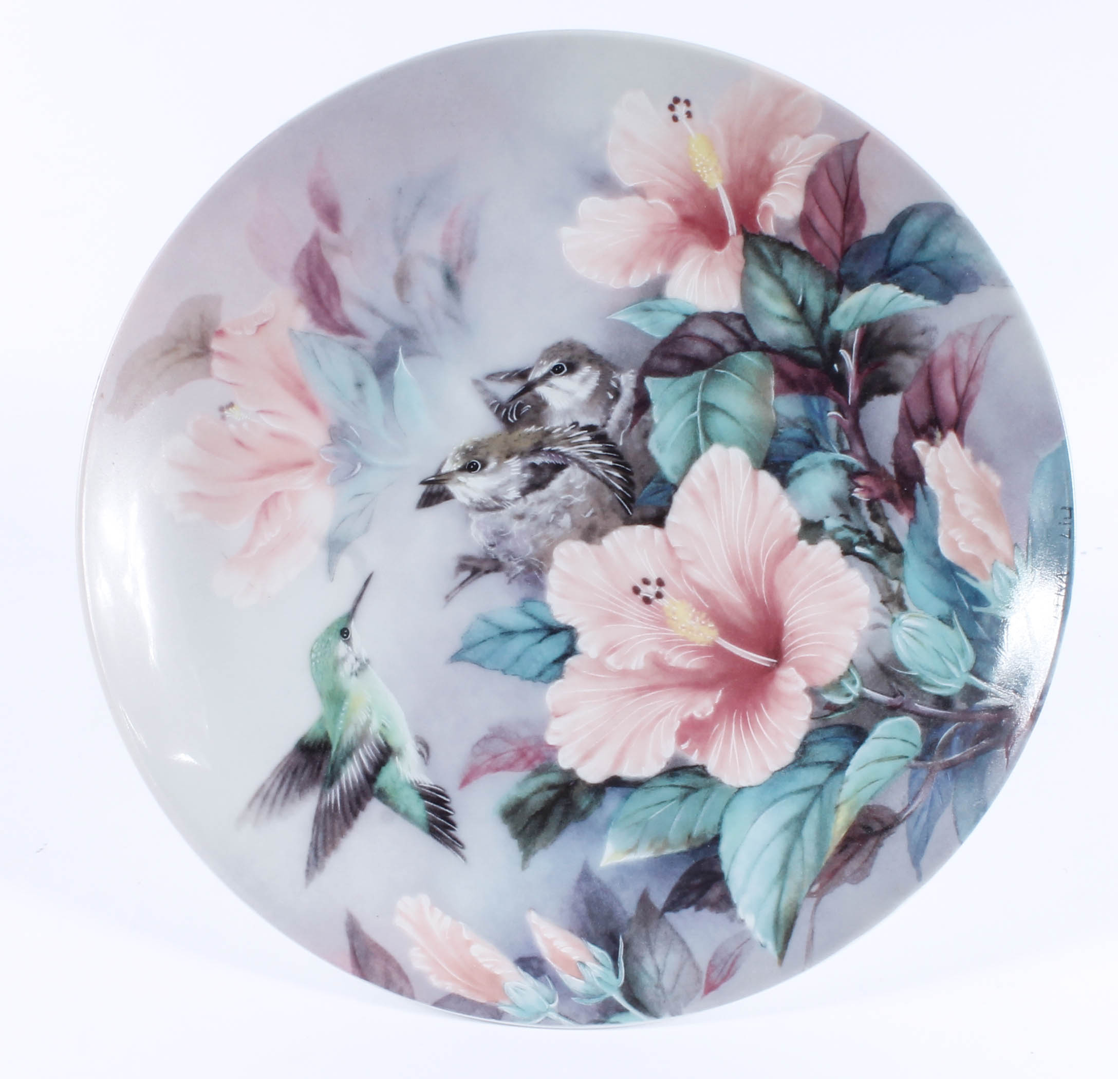 Group of Decorative Floral and Animal Themed Collector Plates
