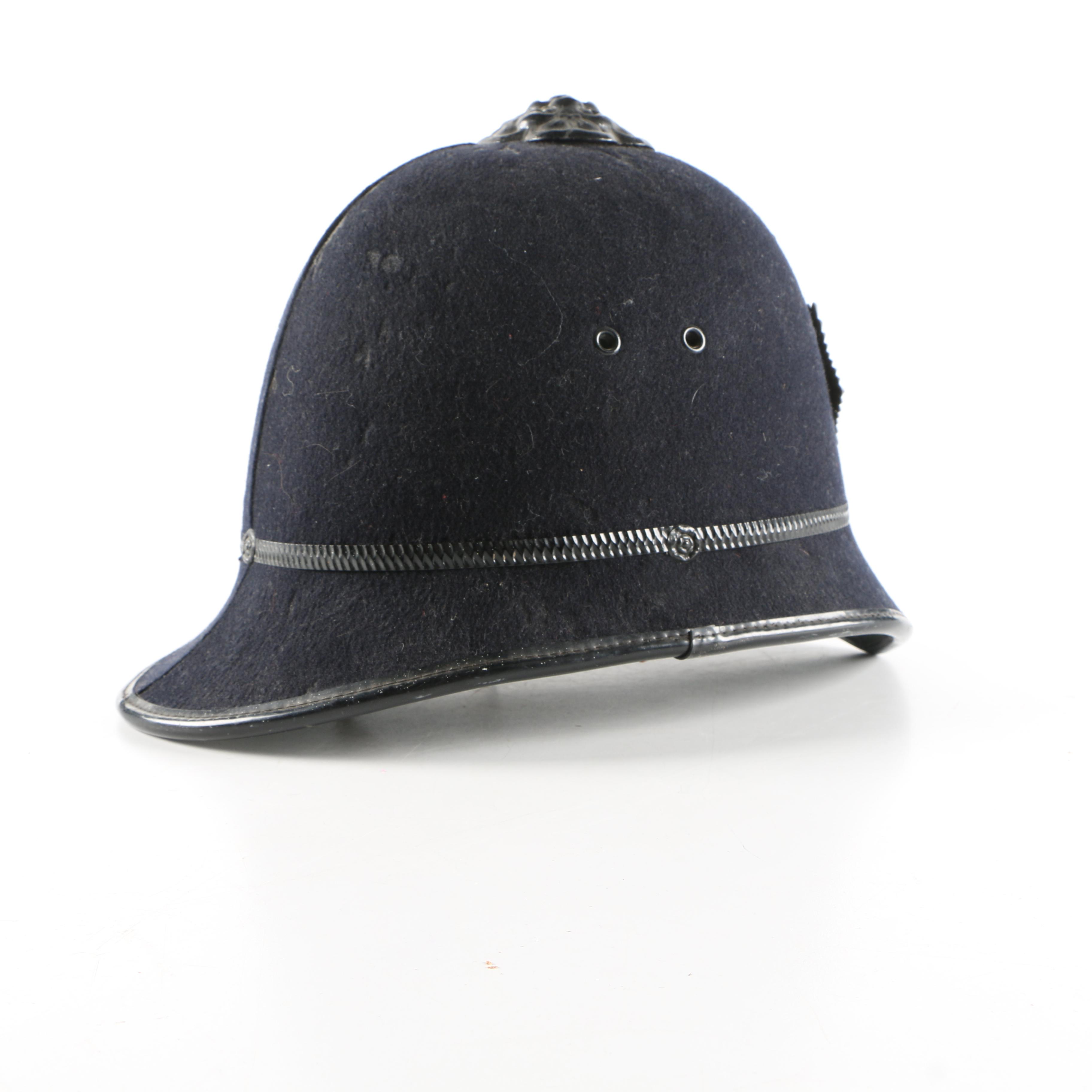 Vintage Metropolitan Police Helmet