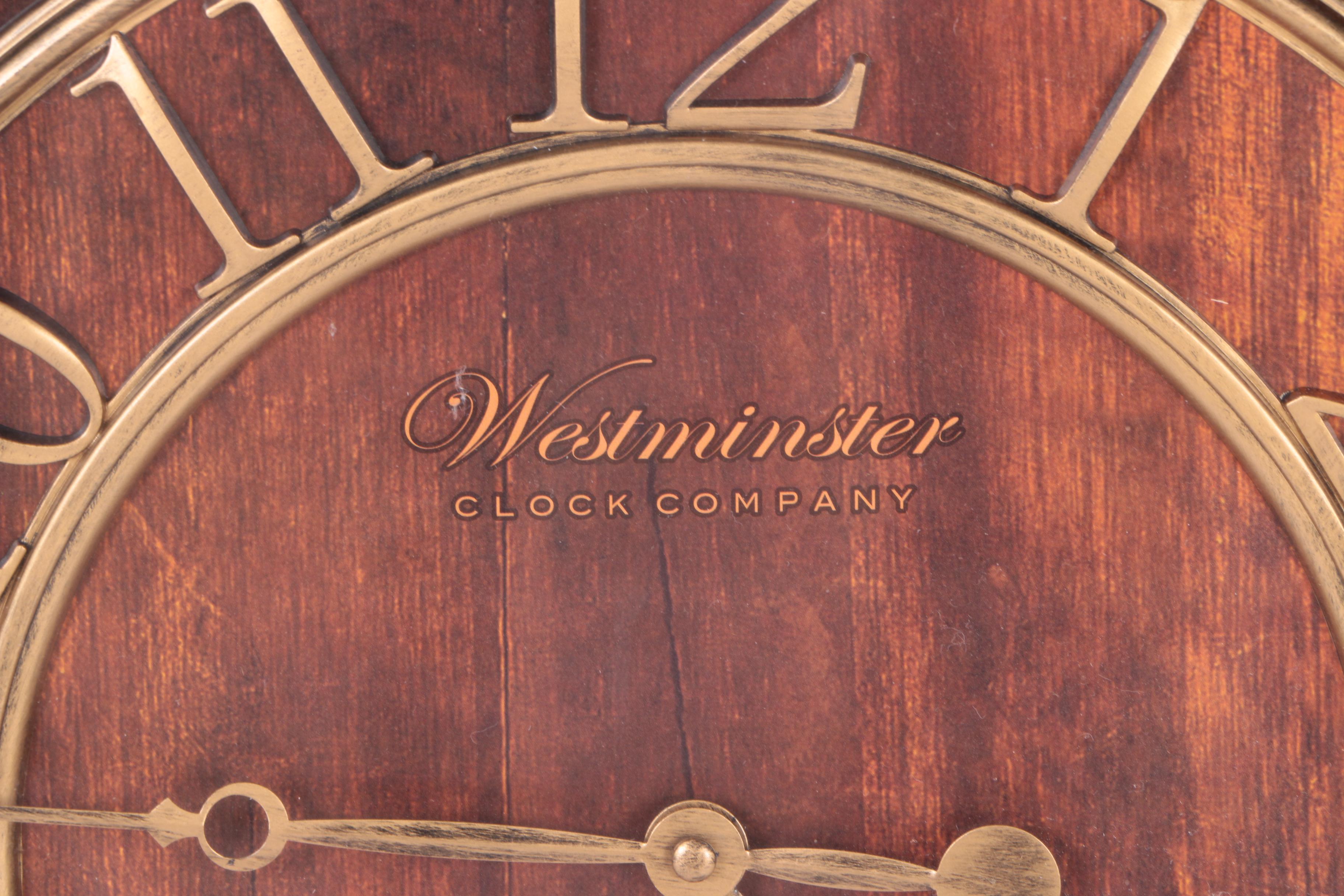 Westminster Clock Co. Wall Clock