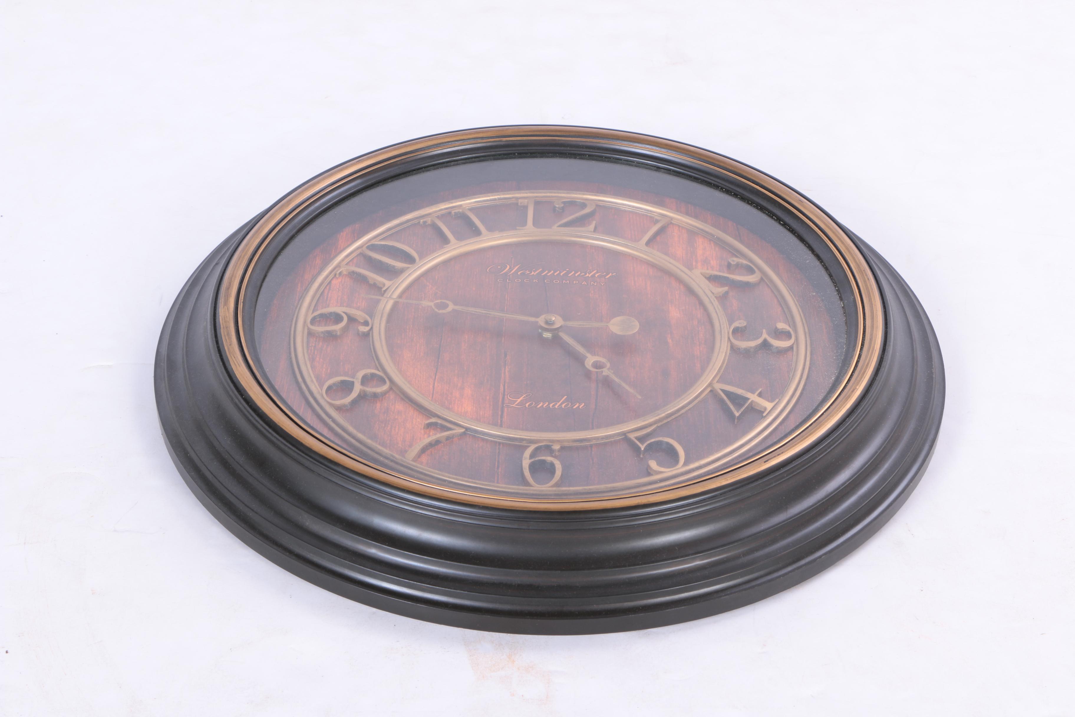 Westminster Clock Co. Wall Clock