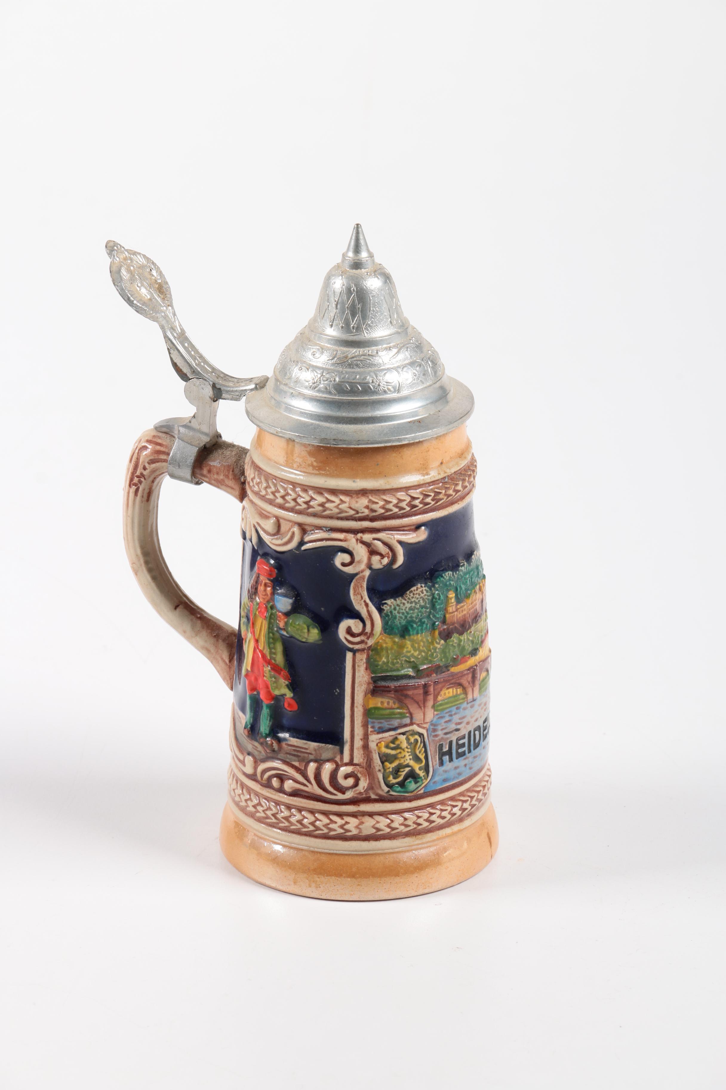 Heidelberg Germany Beer Steins