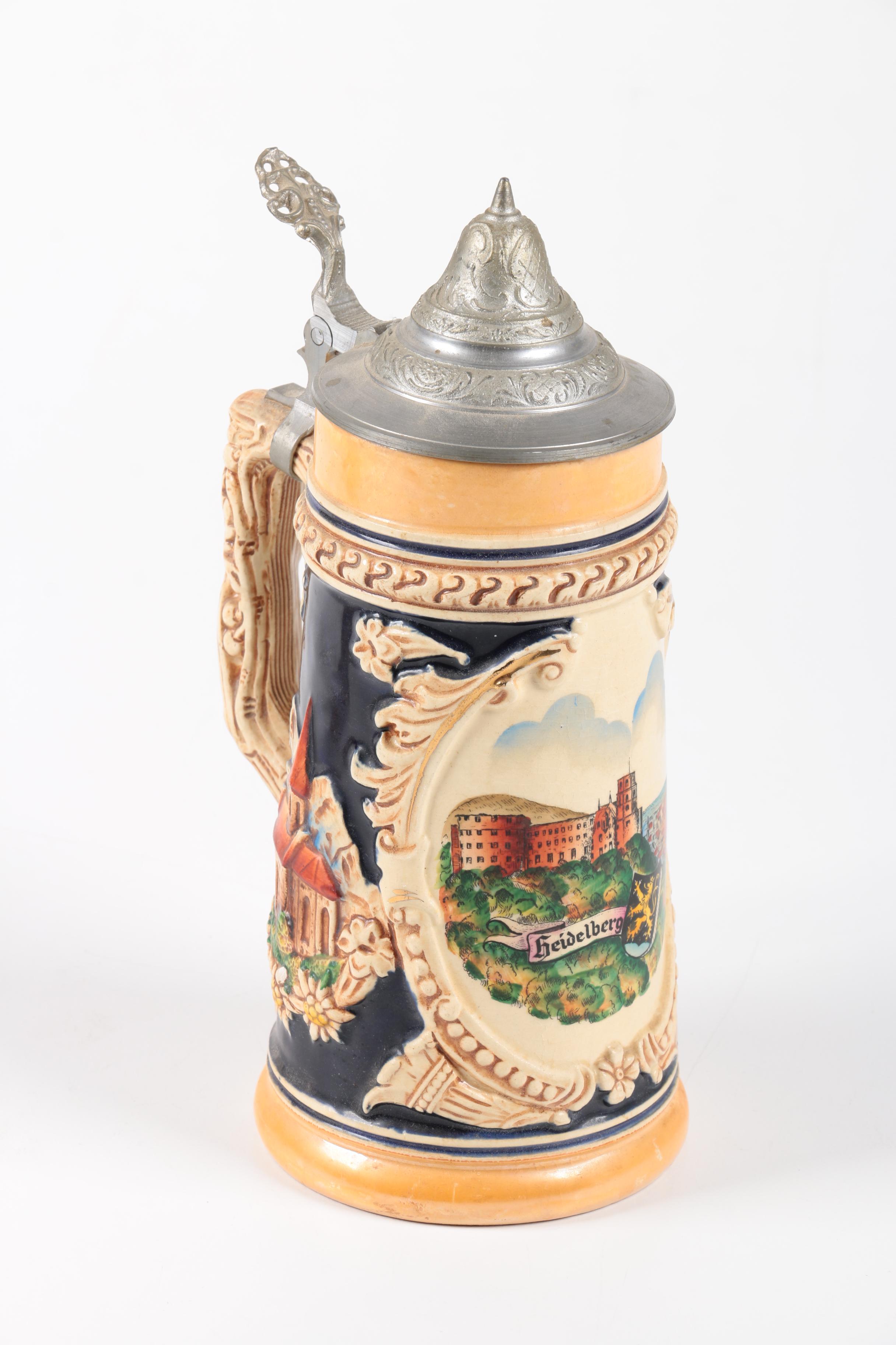 Heidelberg Germany Beer Steins