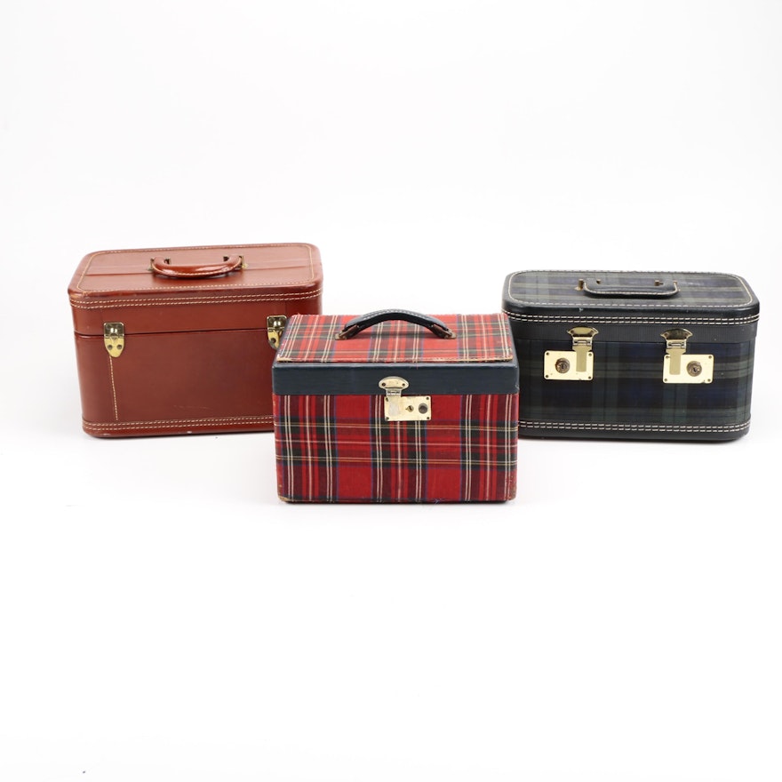 Selection of Vintage Traincases