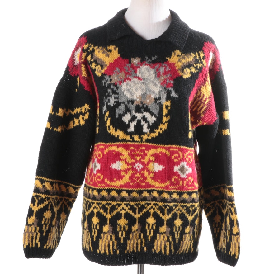 J. Christopher Hand Knit Sweater
