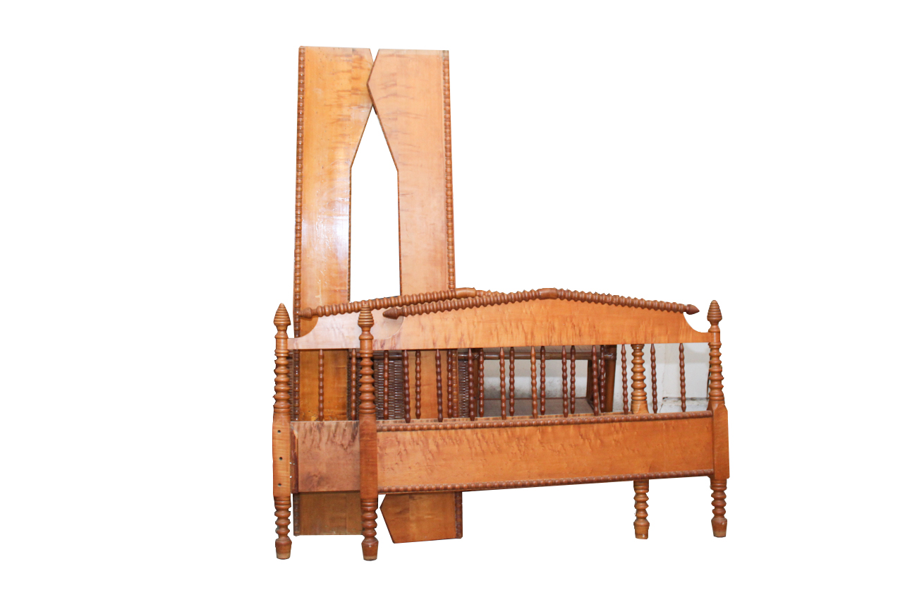 Jenny Lind Full-Size Wooden Bed Frame