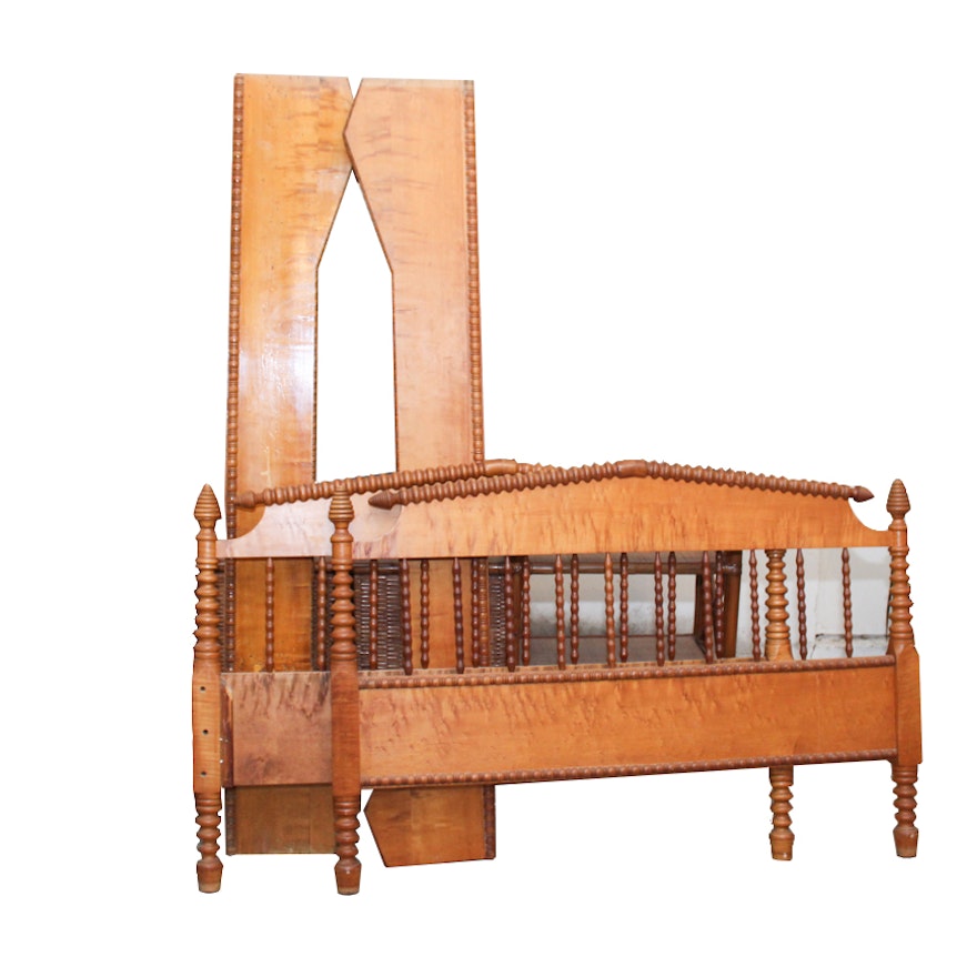 Jenny Lind Full-Size Wooden Bed Frame