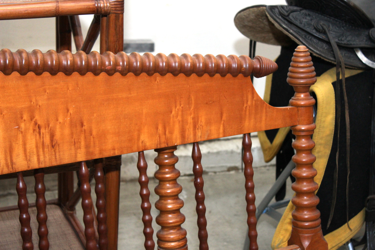 Jenny Lind Full-Size Wooden Bed Frame