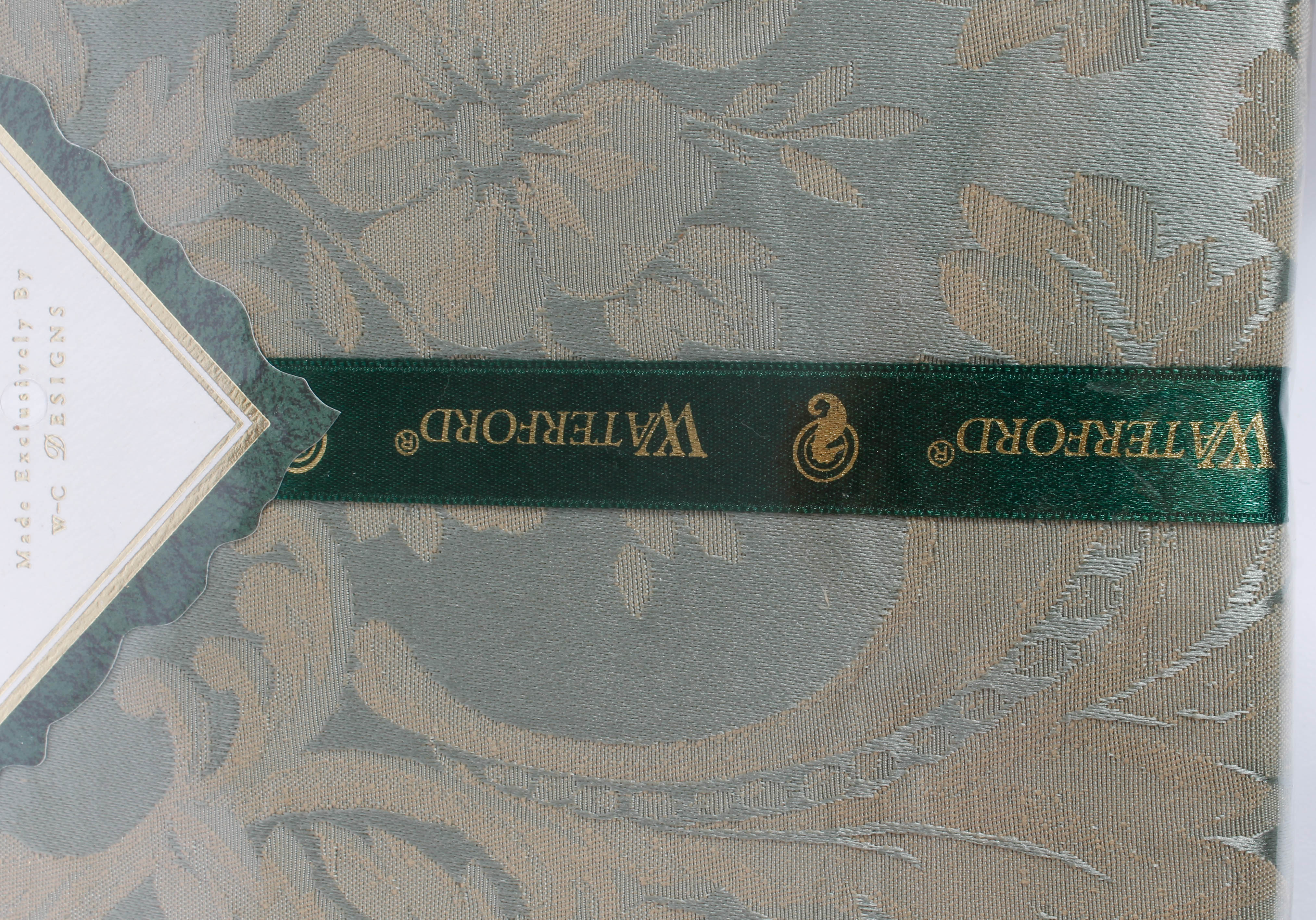 Variety of Waterford and Wedgwood Table Linens