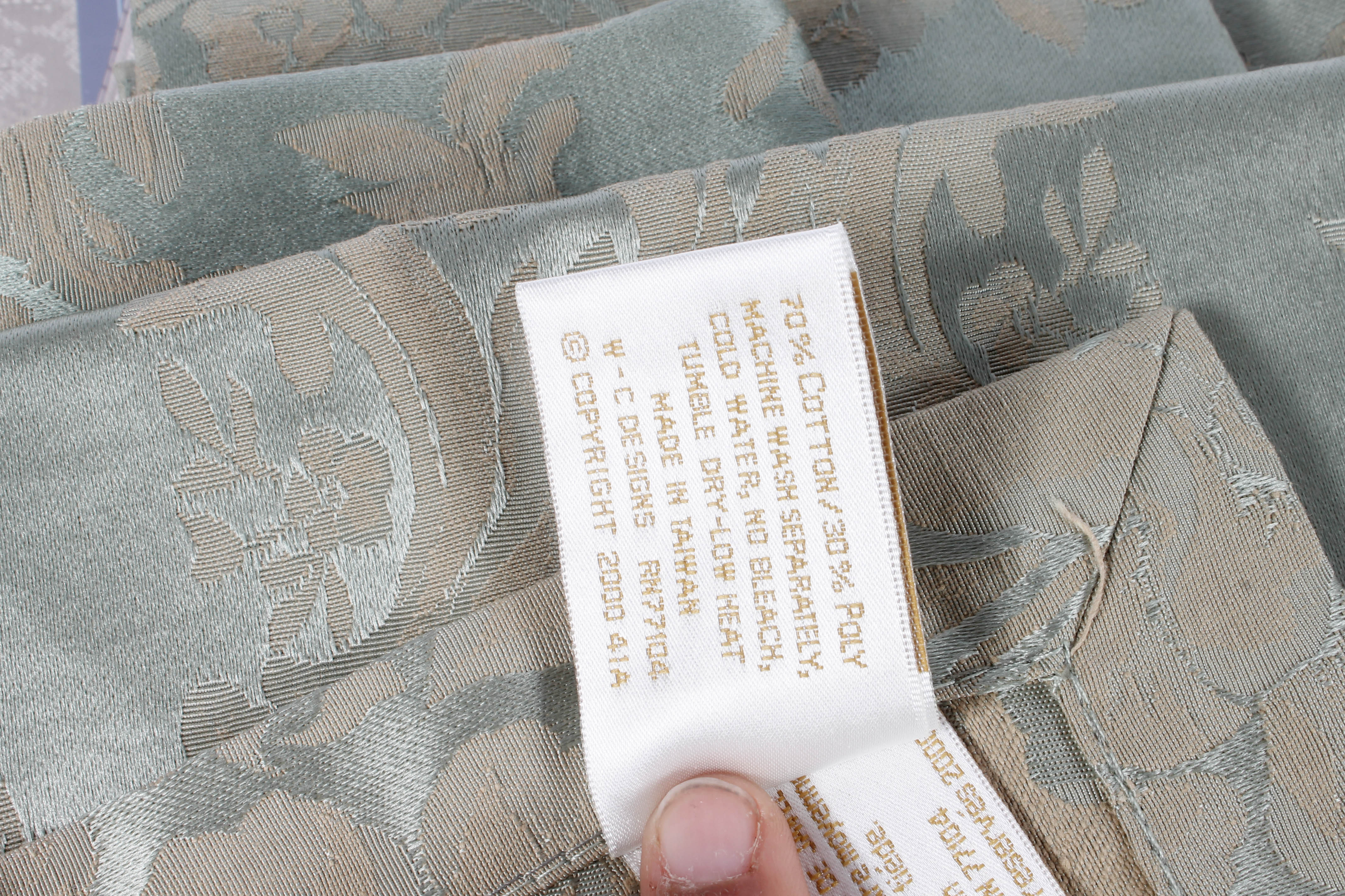 Variety of Waterford and Wedgwood Table Linens