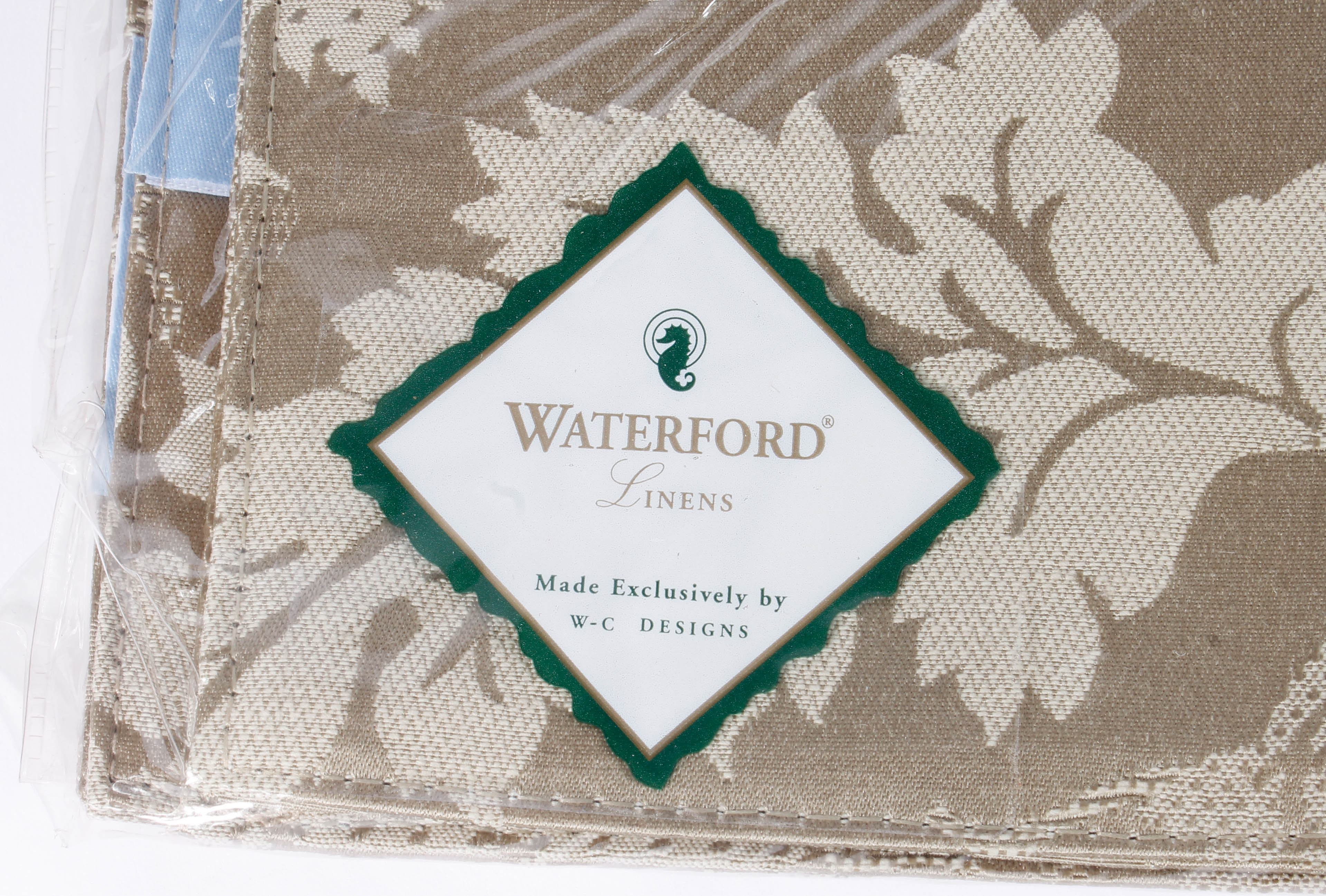Variety of Waterford and Wedgwood Table Linens