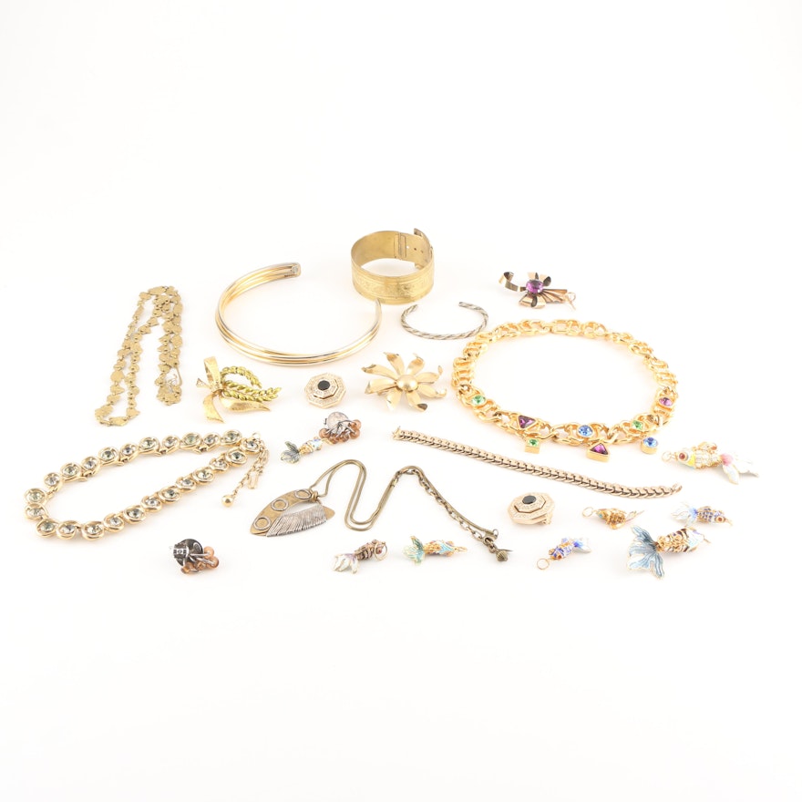 Collection of Costume Jewelry Including Joan Rivers, Trifari and More