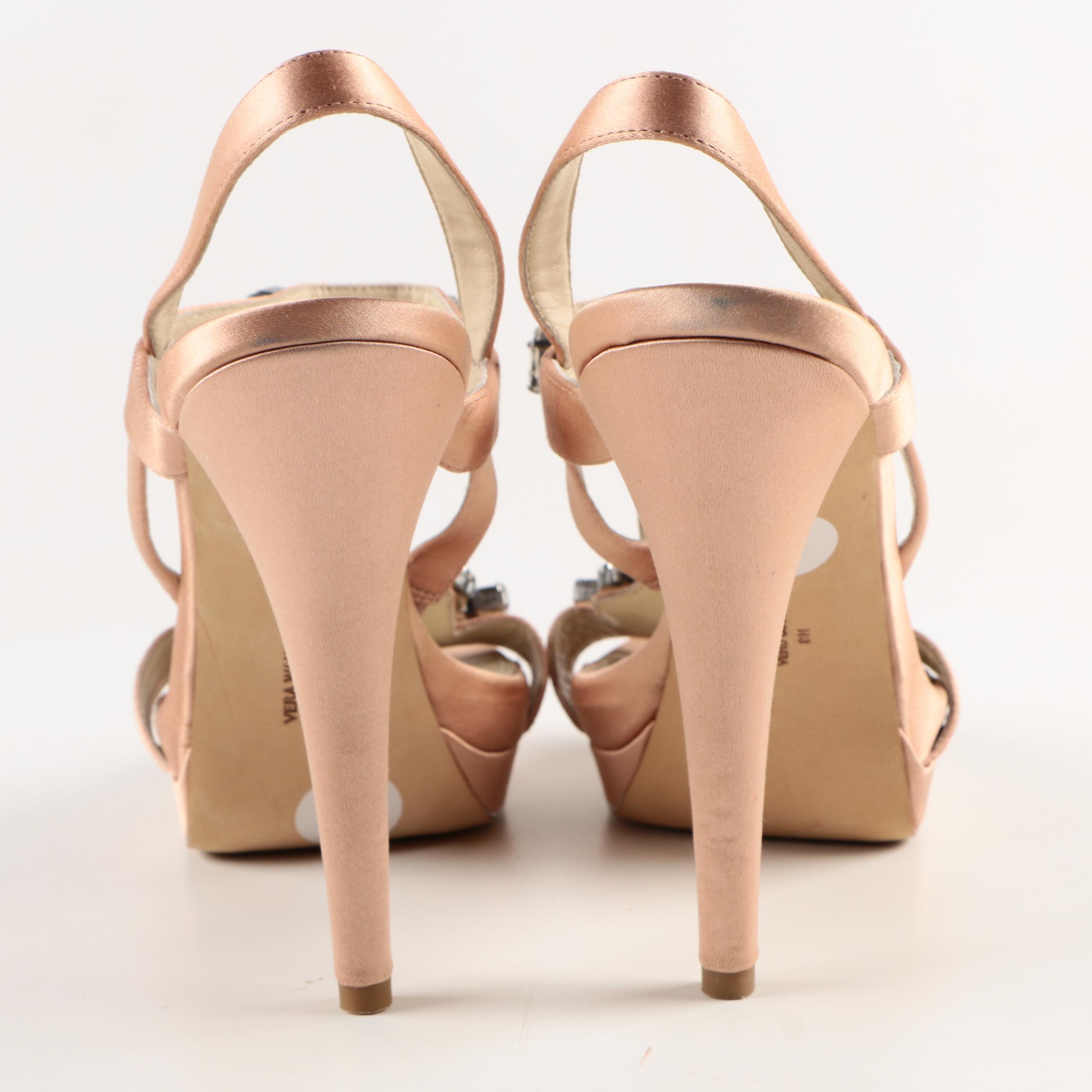 Vera Wang Lavender "Shannon" Platform Sandals