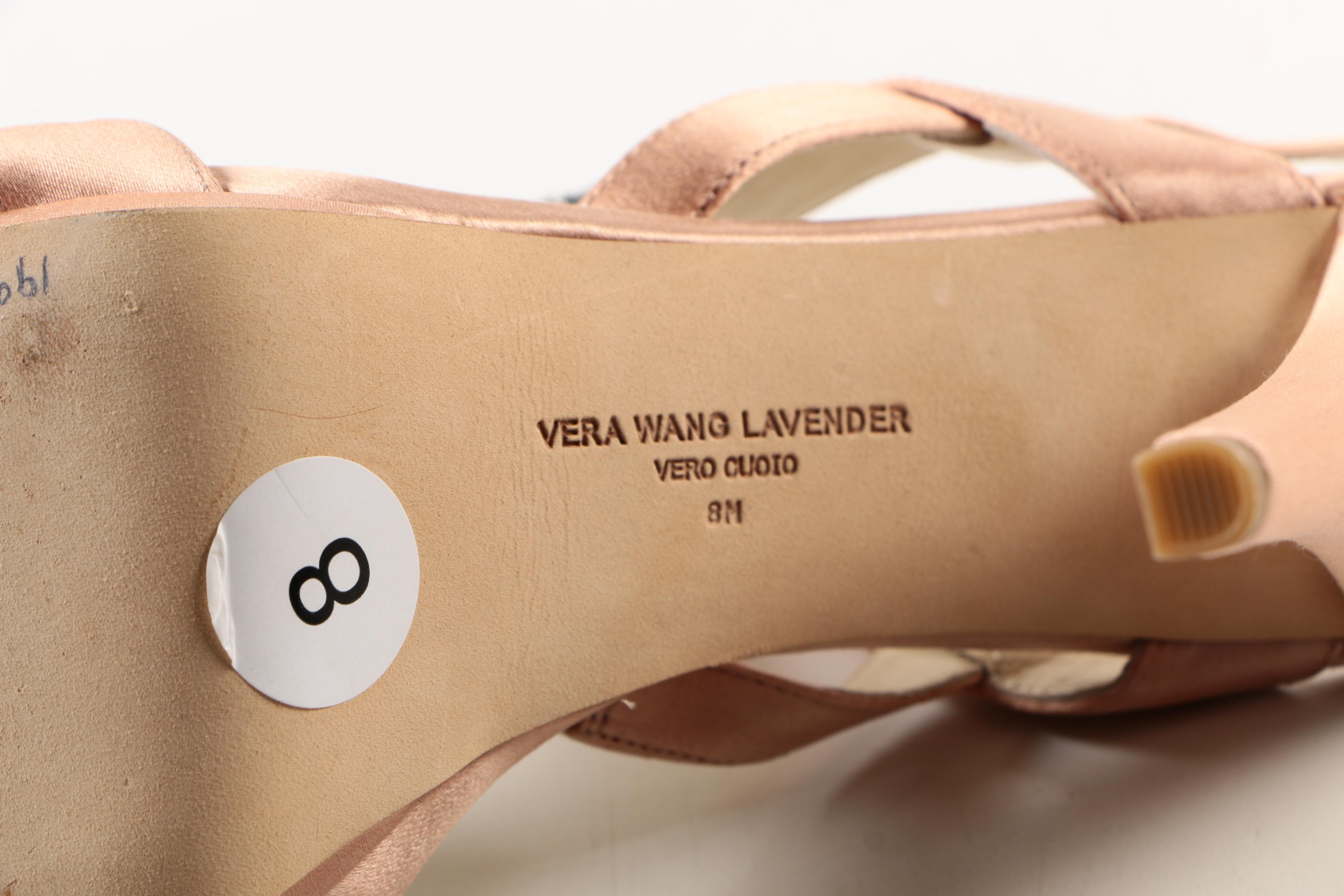 Vera Wang Lavender "Shannon" Platform Sandals