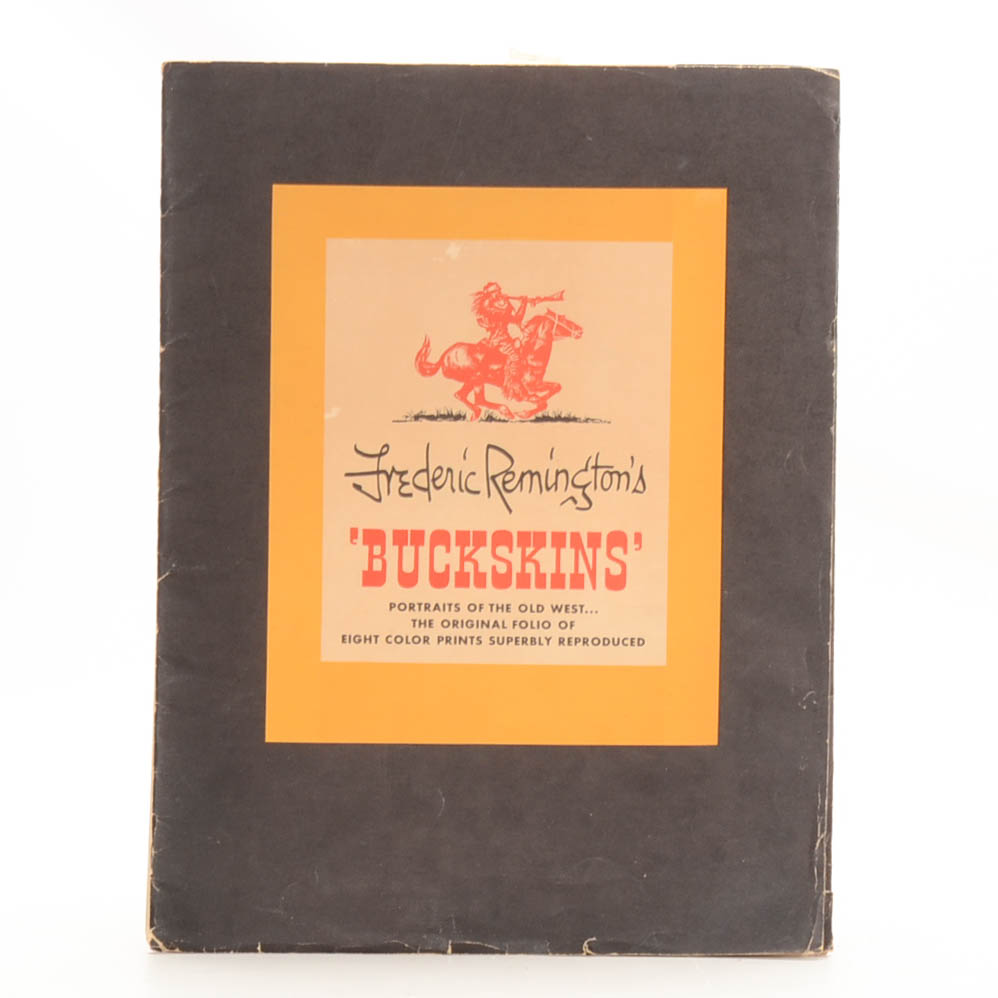 Frederick Remington Lithographic Prints "Portraits of the Old West"
