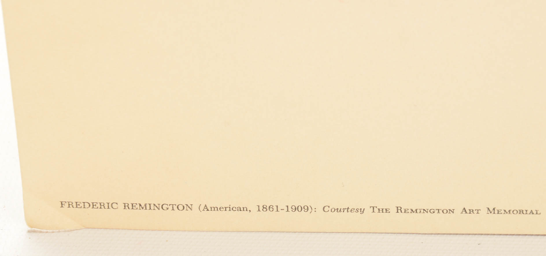 Frederick Remington Lithographic Prints "Portraits of the Old West"