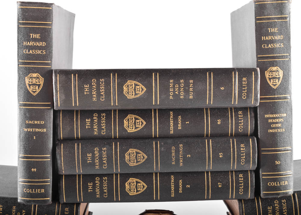 Antique 1910 Set of Harvard Classics Books