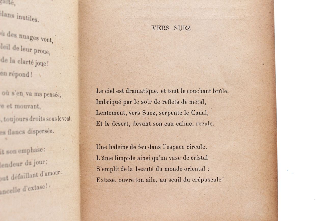 Signed "La Jonque Victorieuse" By Alfred Droin, 1906