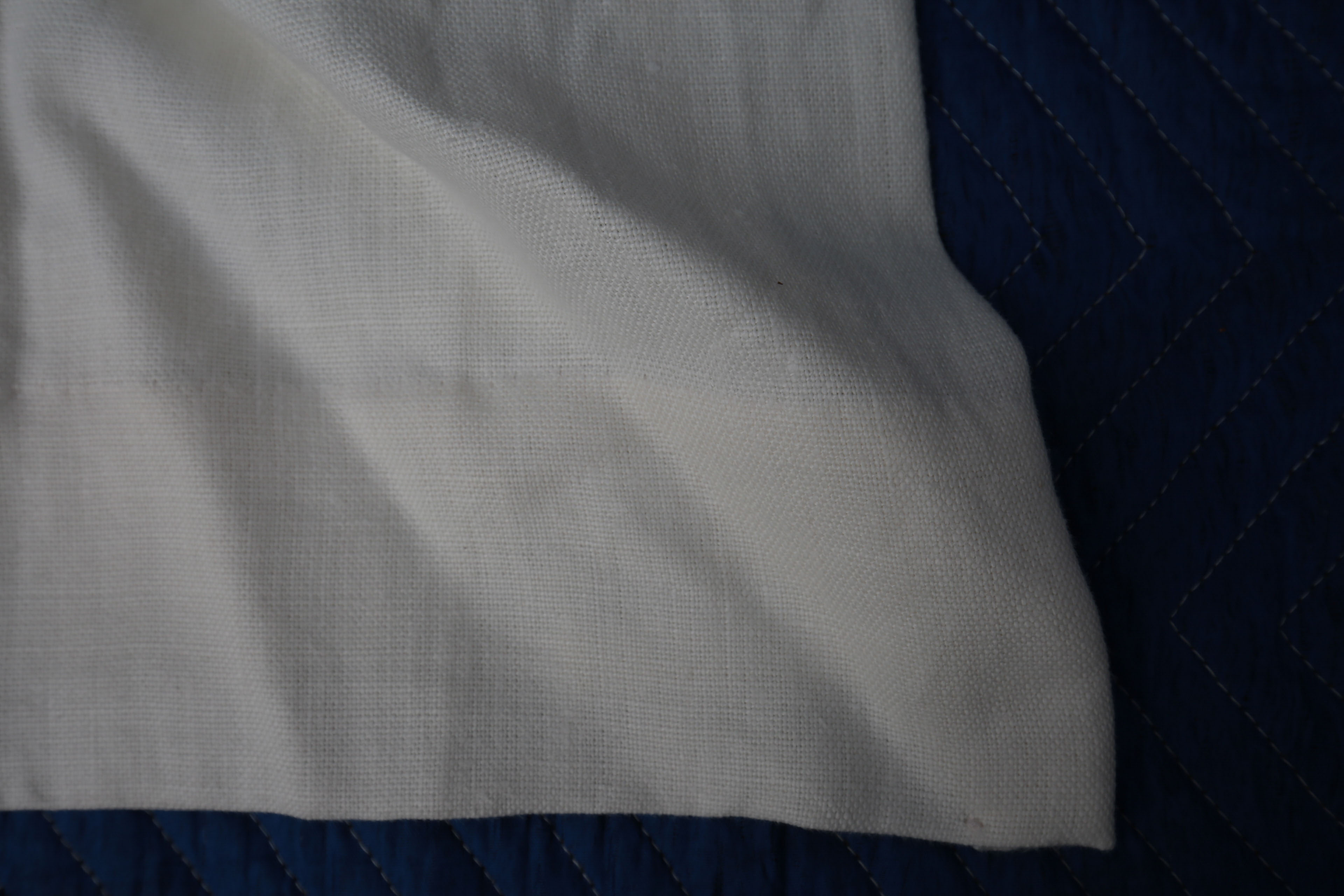 Restoration Hardware Linen Curtains with Rod