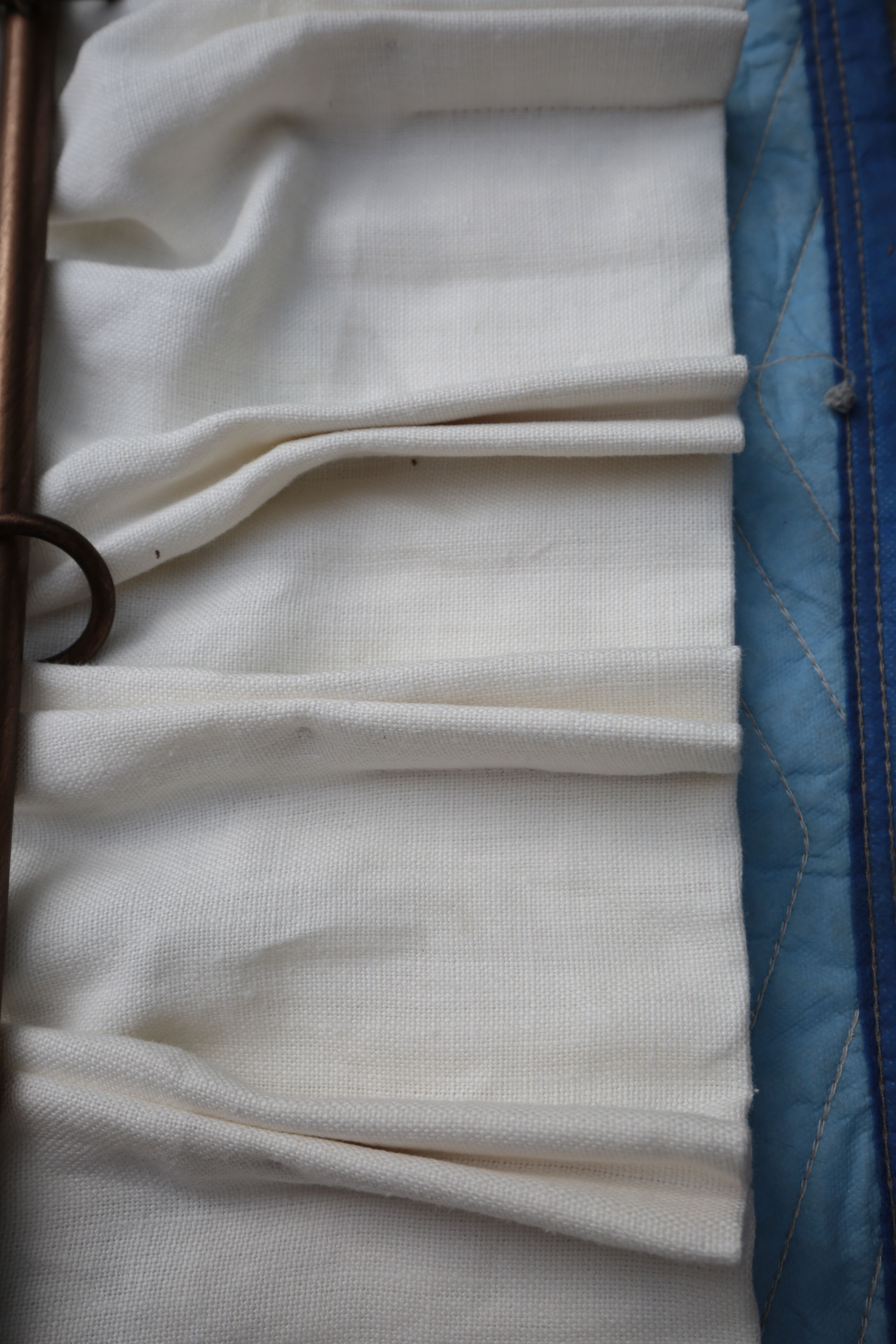 Restoration Hardware Linen Curtains with Rod