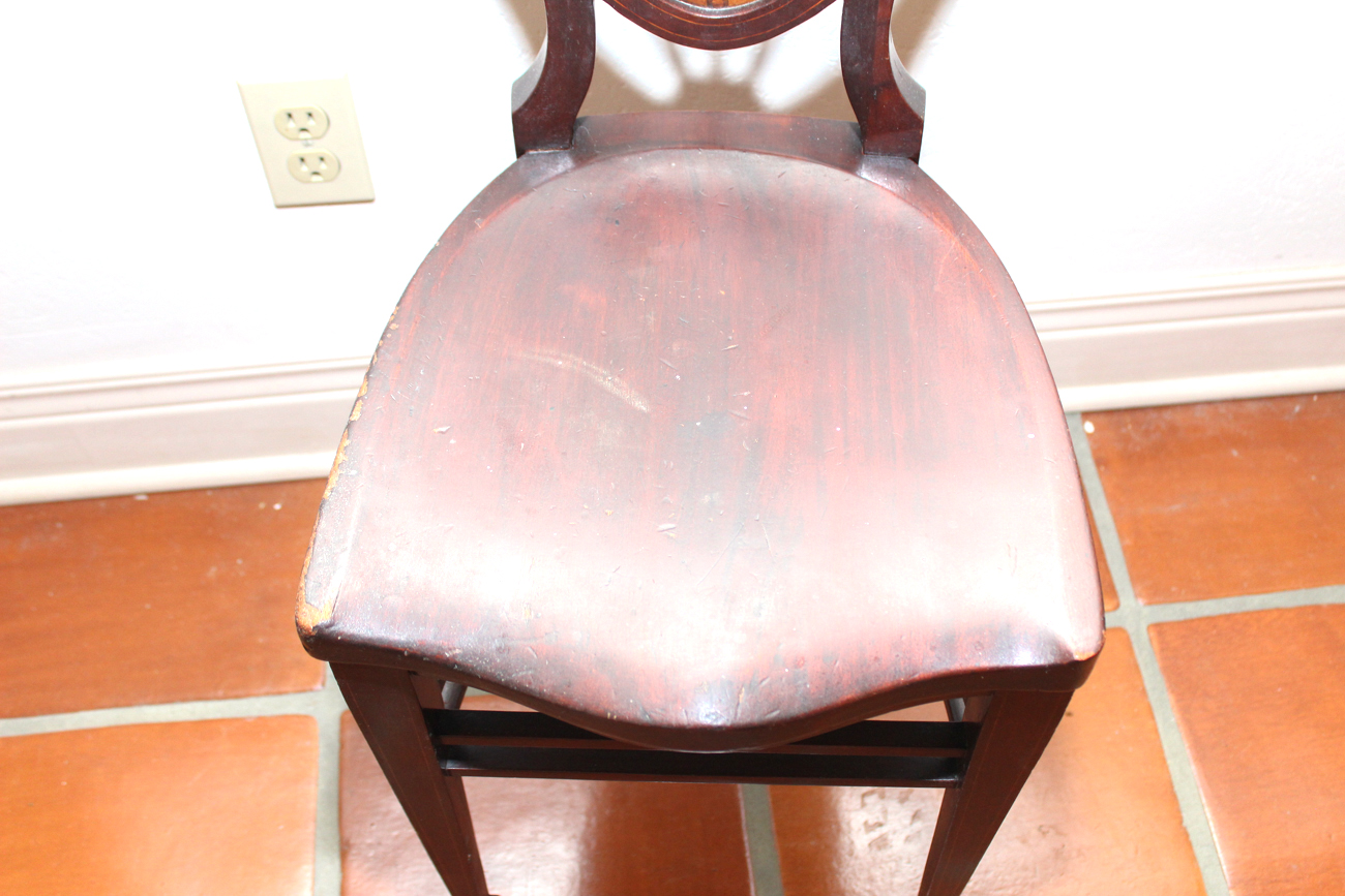 Antique Hepplewhite-Style Side Chair