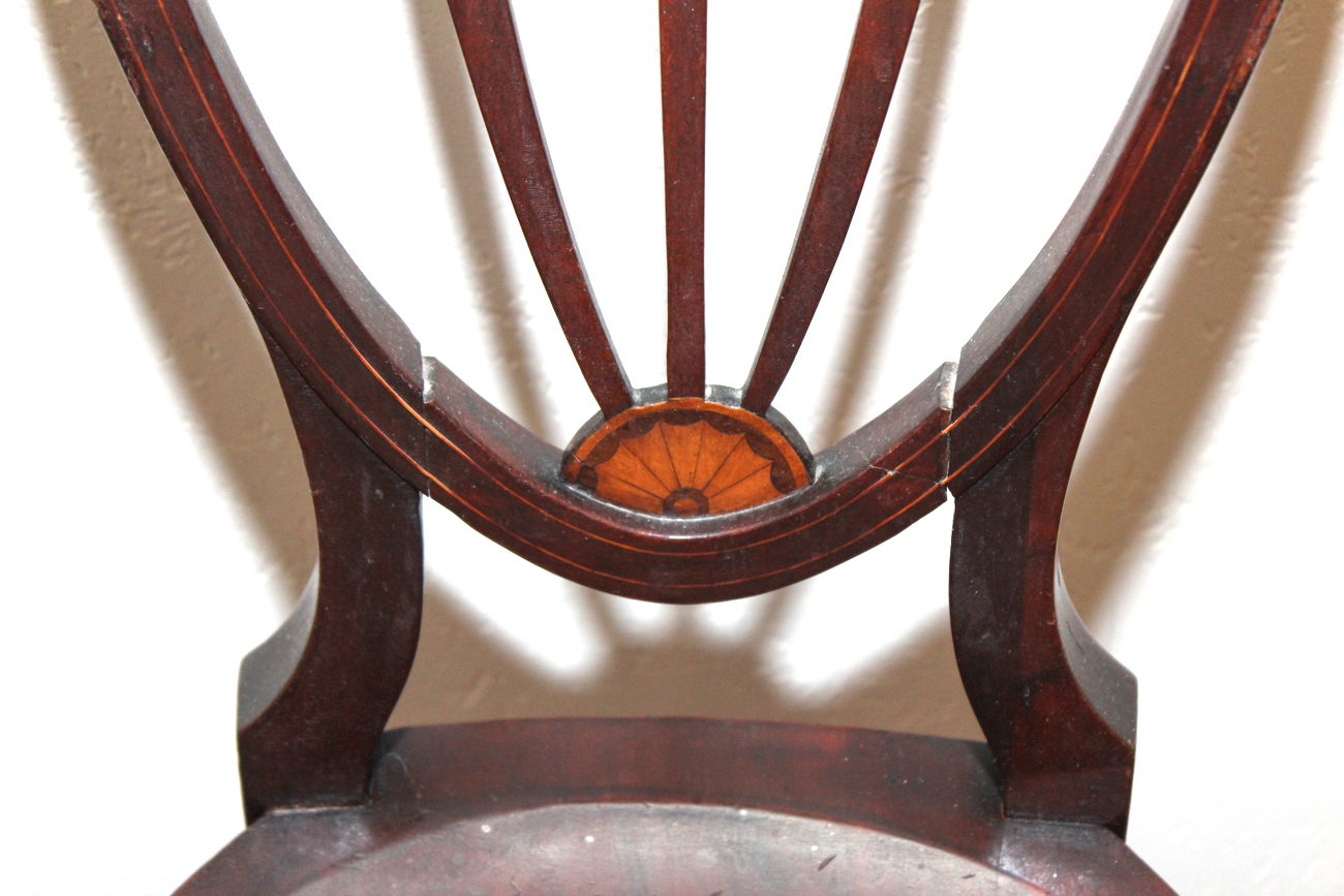 Antique Hepplewhite-Style Side Chair