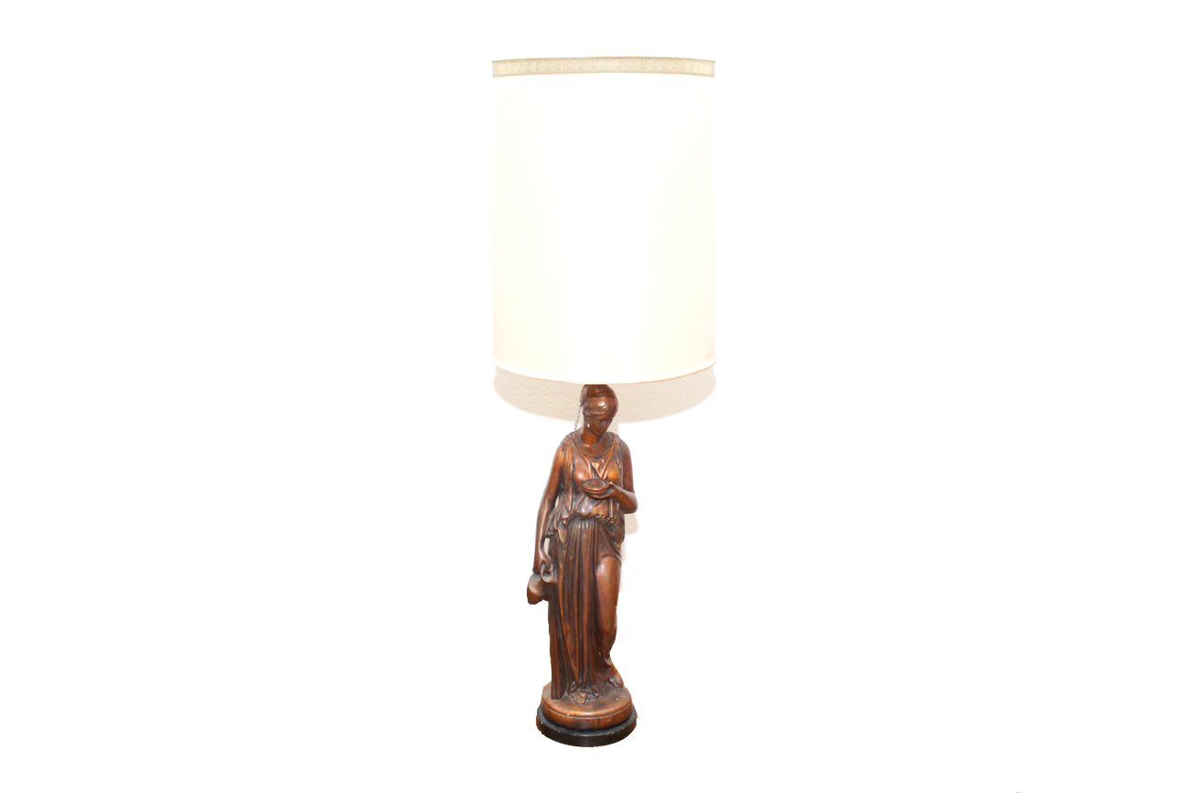 Large Figural Table Lamp