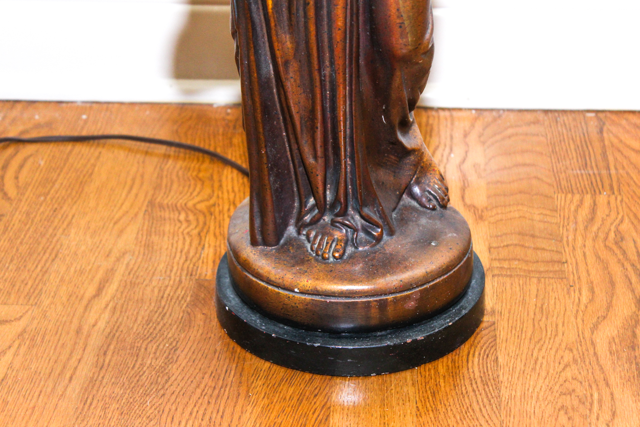 Large Figural Table Lamp