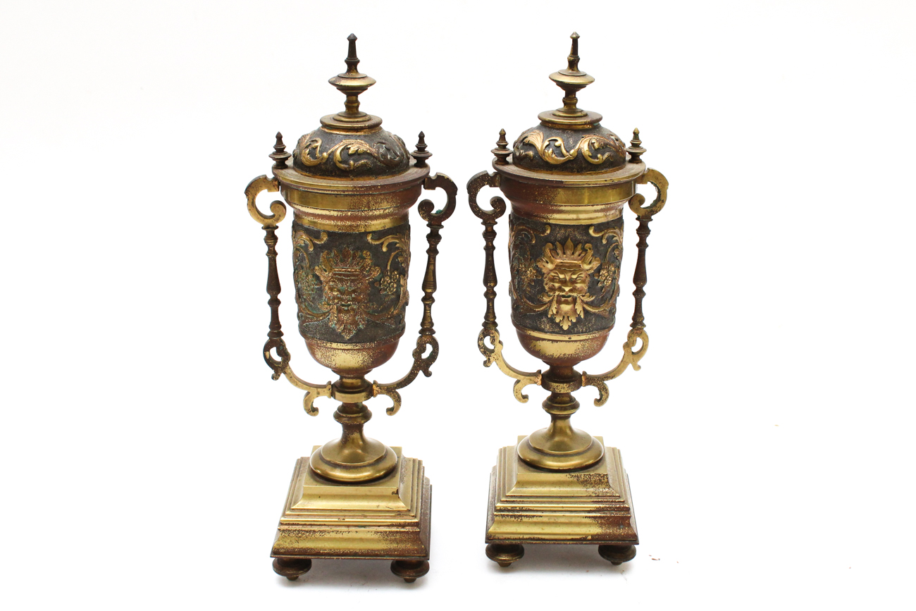 Vintage Mantel Garnitures