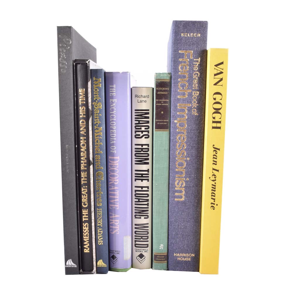 Collection of Coffee Table Art Books