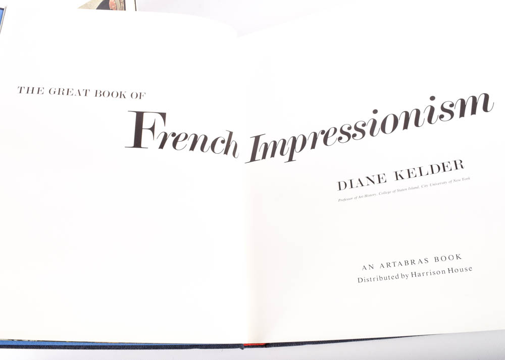 Collection of Coffee Table Art Books