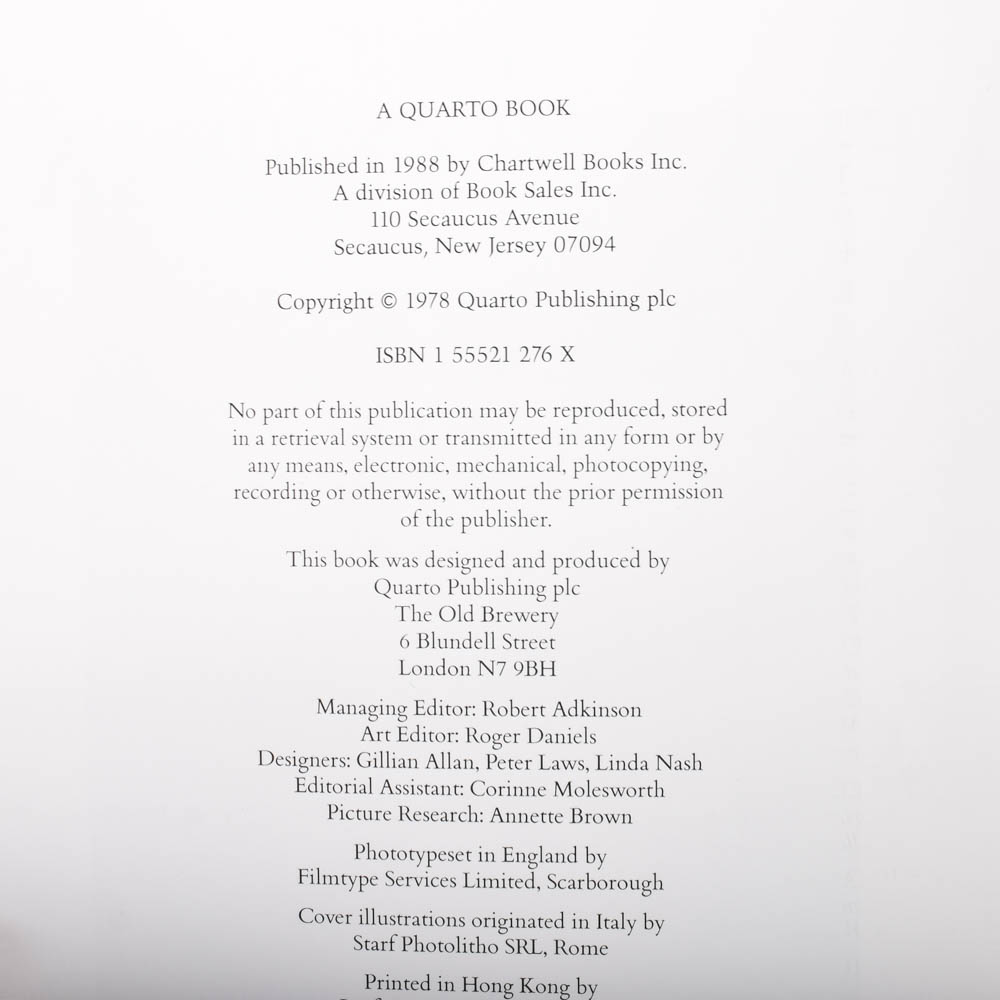 Collection of Coffee Table Art Books