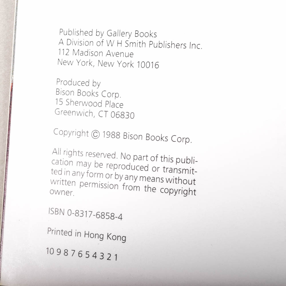 Collection of Coffee Table Art Books