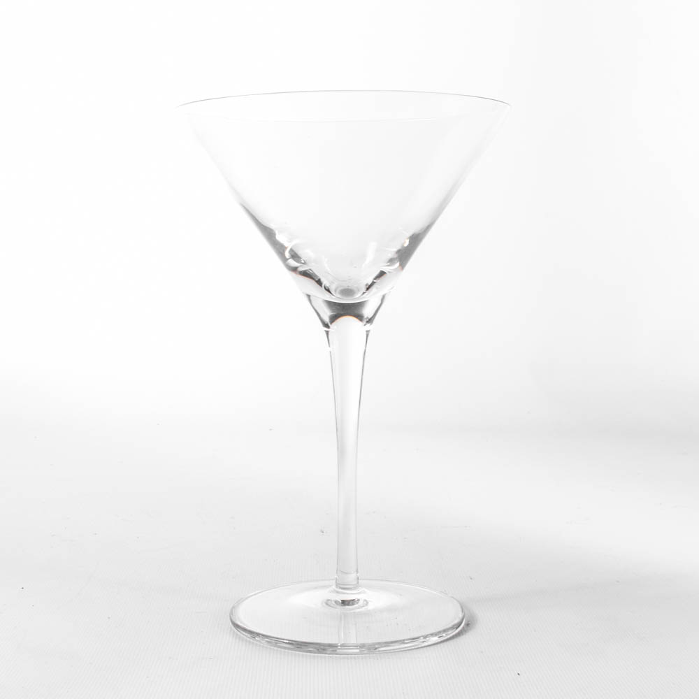 Barware Grouping Featuring Towle and Krisla Crystal