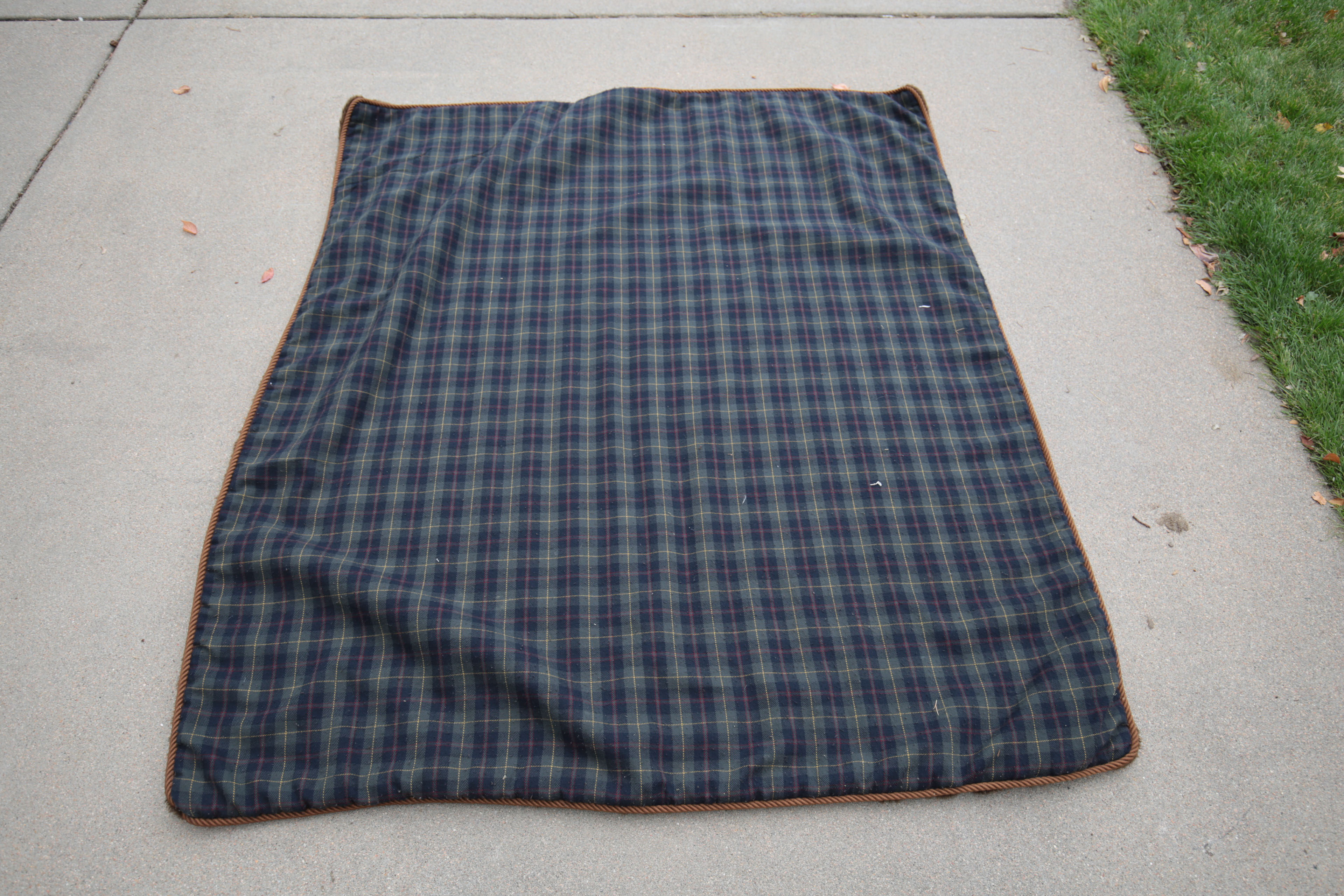 Reversible Faux Fur Throw