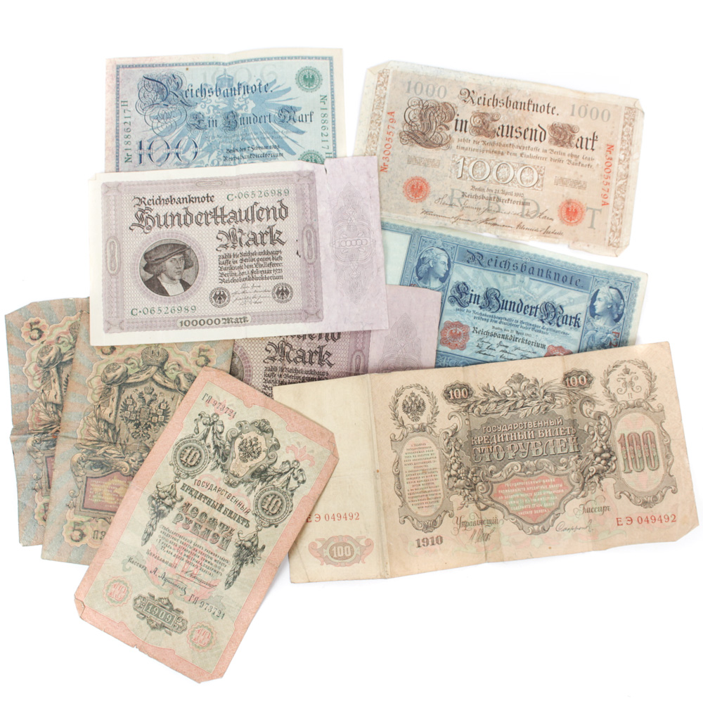 Antique European Currency