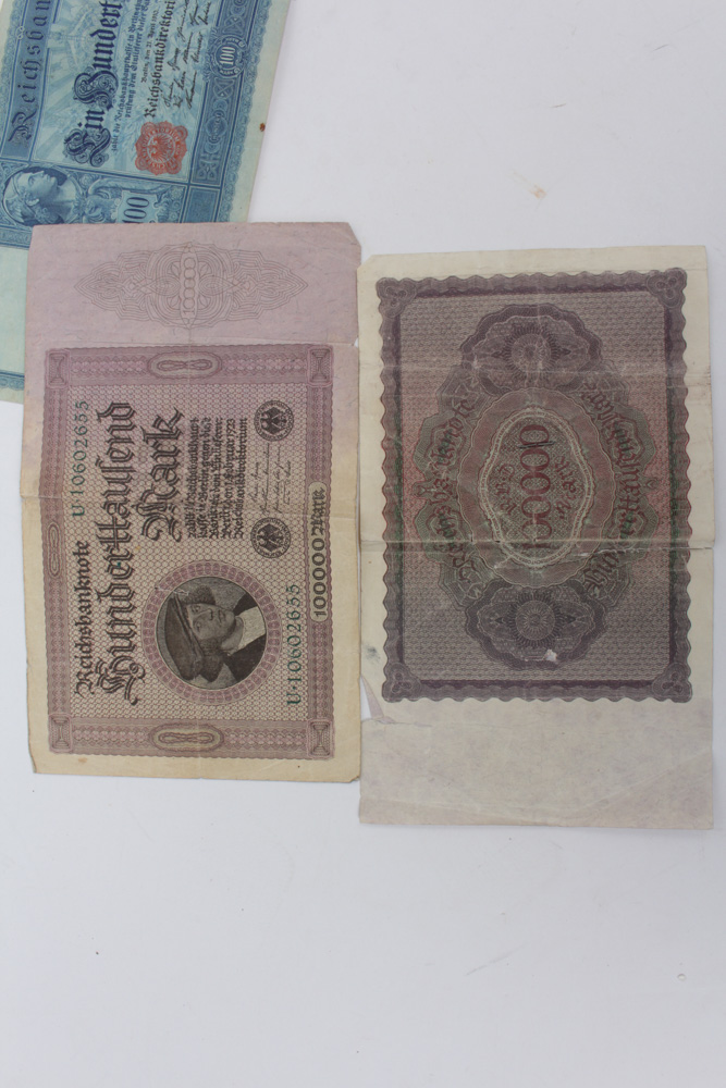Antique European Currency