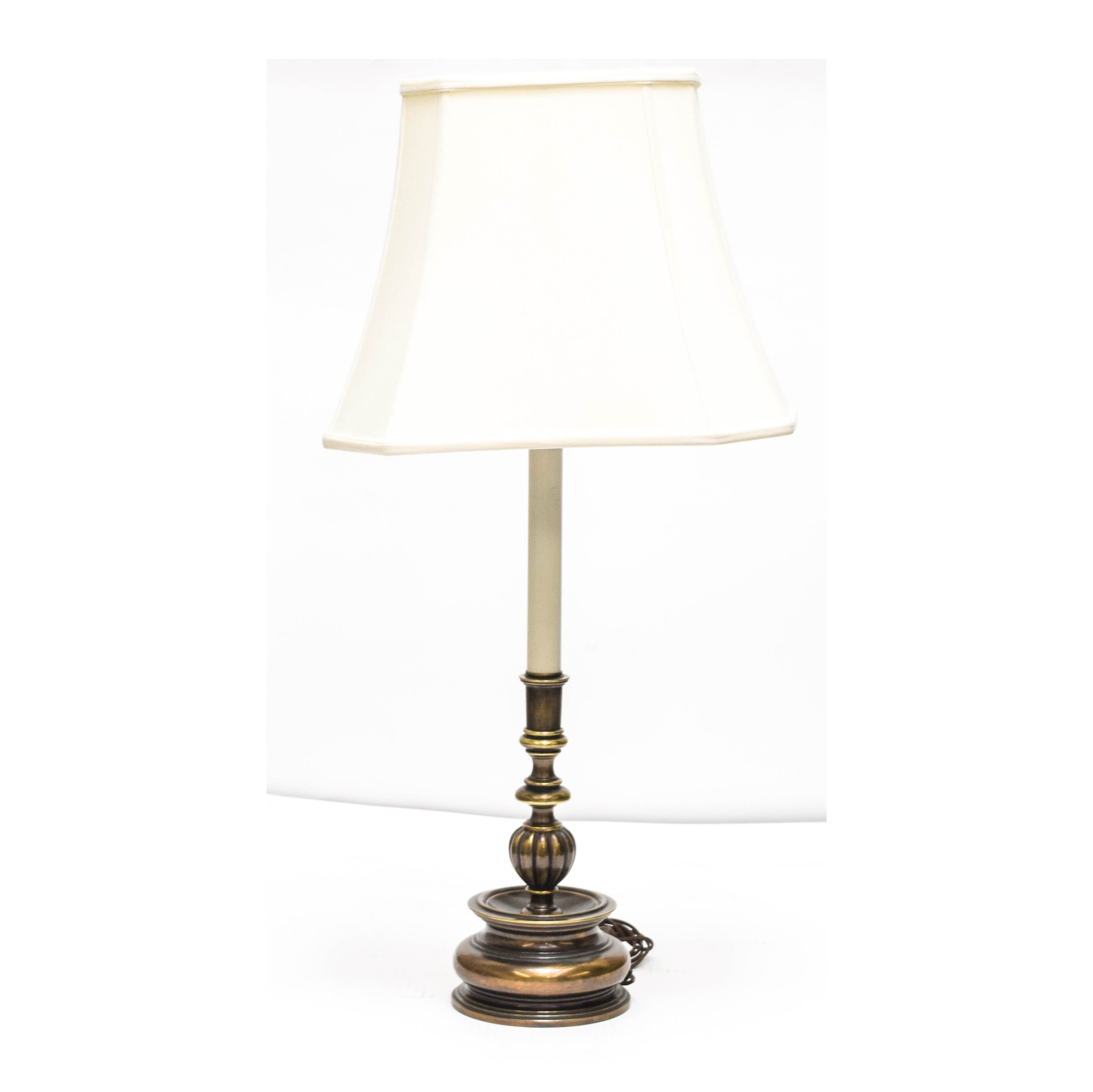 Stiffel Brass Candlestick Table Lamp