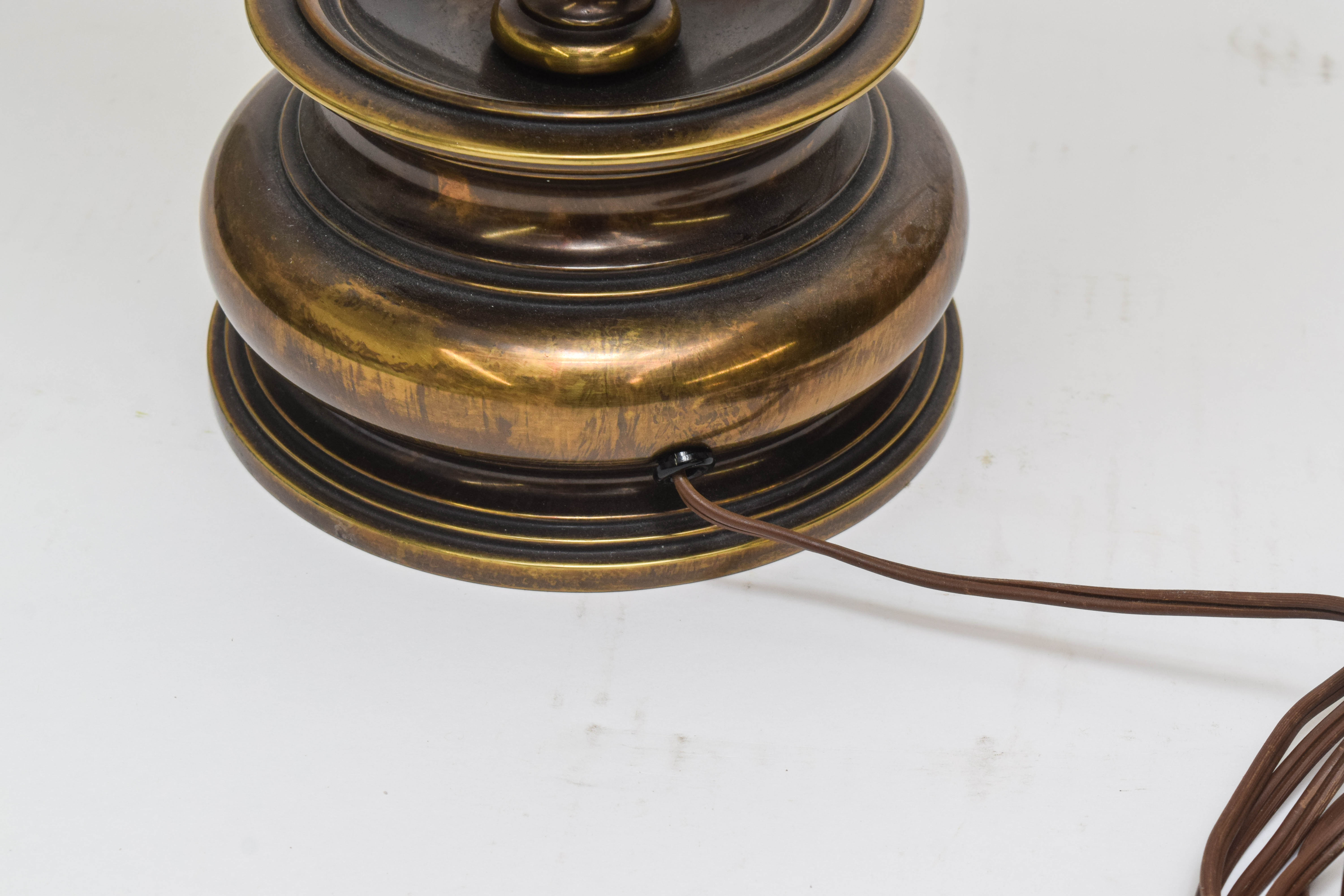 Stiffel Brass Candlestick Table Lamp