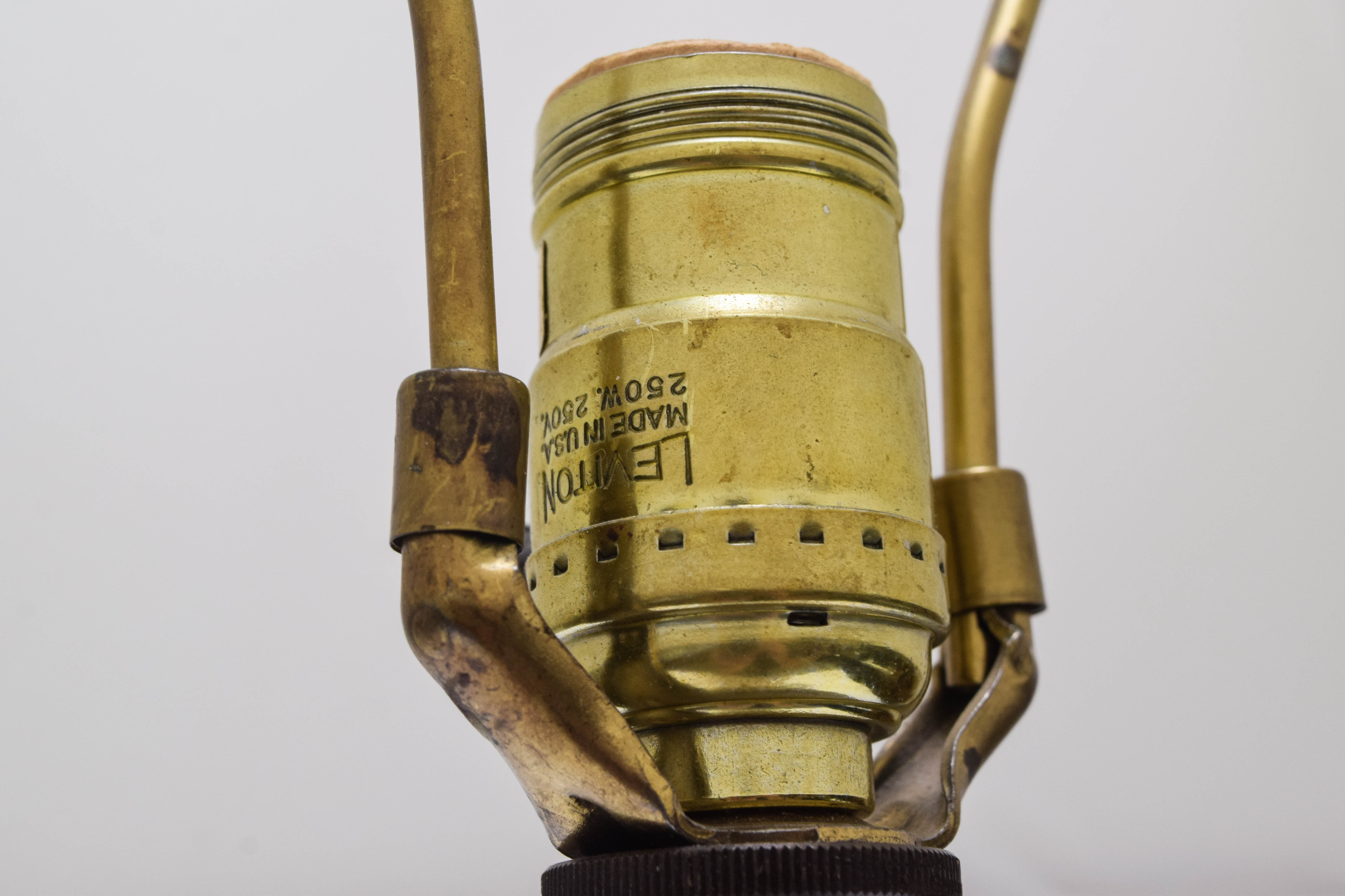 Stiffel Brass Candlestick Table Lamp