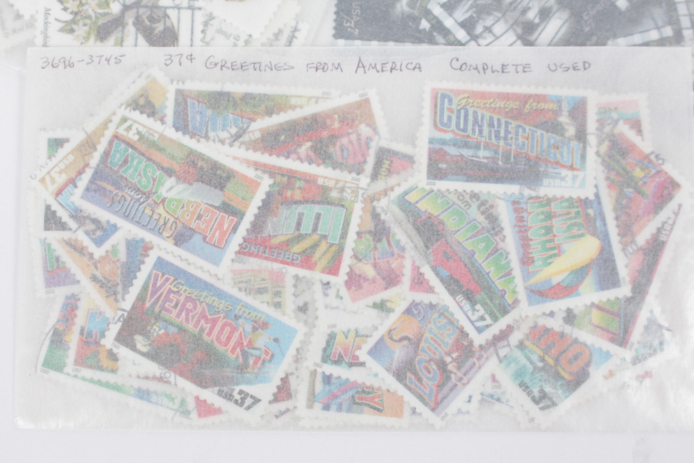 Modern Commemorative U.S. Stamp Sets