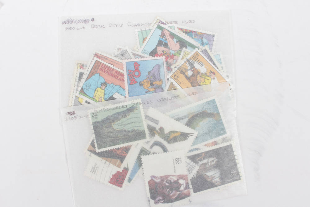Modern Commemorative U.S. Stamp Sets