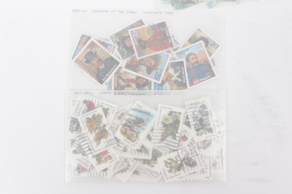 Modern Commemorative U.S. Stamp Sets