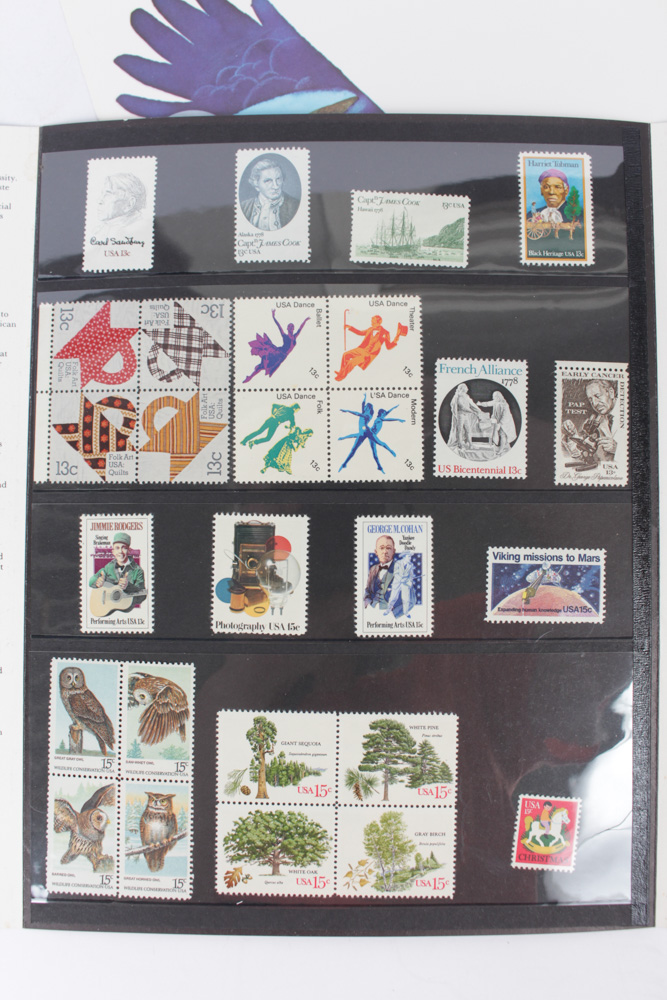 Modern Commemorative U.S. Stamp Sets