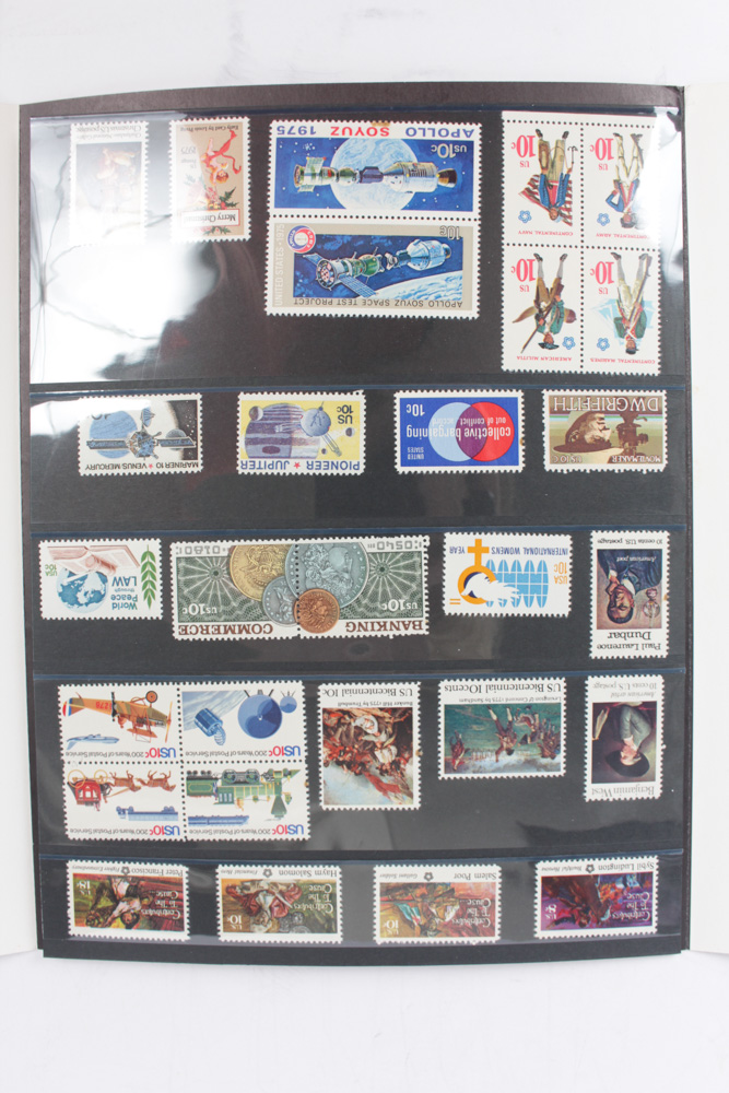 Modern Commemorative U.S. Stamp Sets