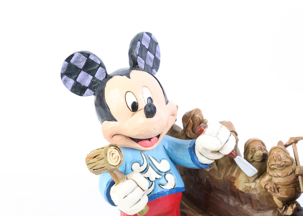 Jim Shore Disney Traditions 10th Anniversary Figurine