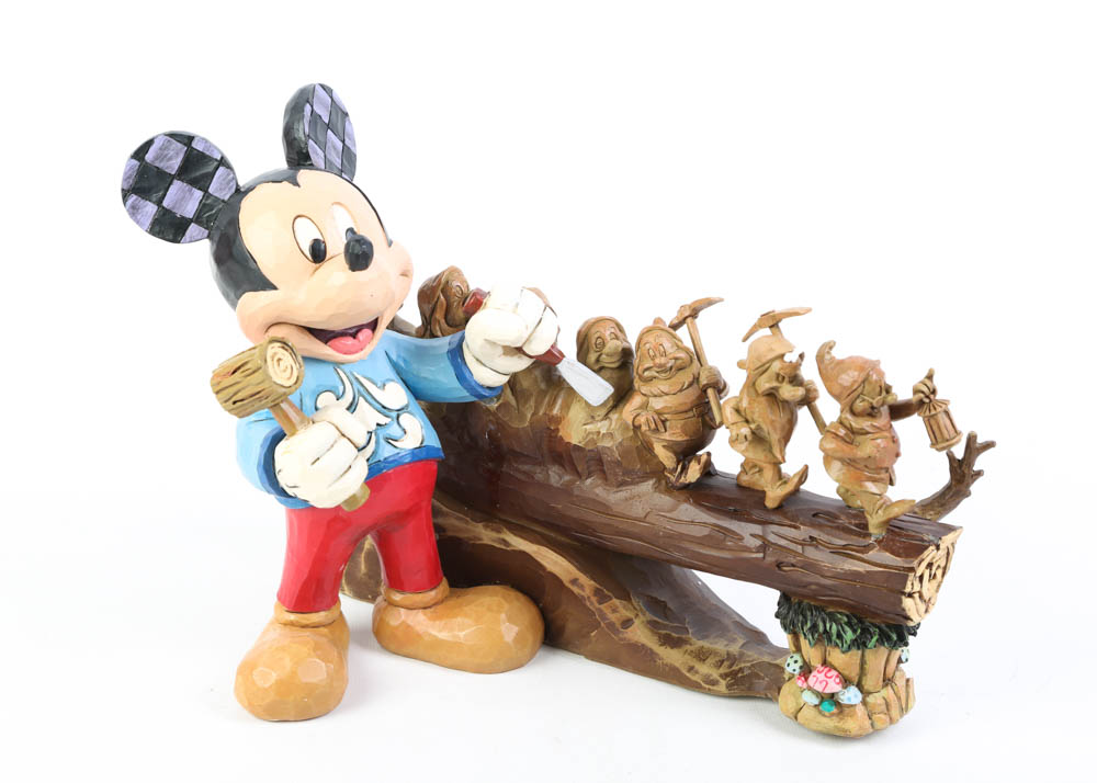 Jim Shore Disney Traditions 10th Anniversary Figurine
