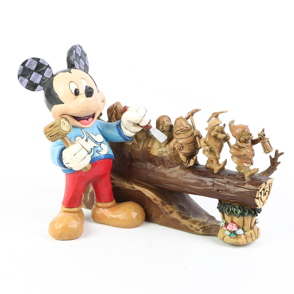 Jim Shore Disney Traditions 10th Anniversary Figurine
