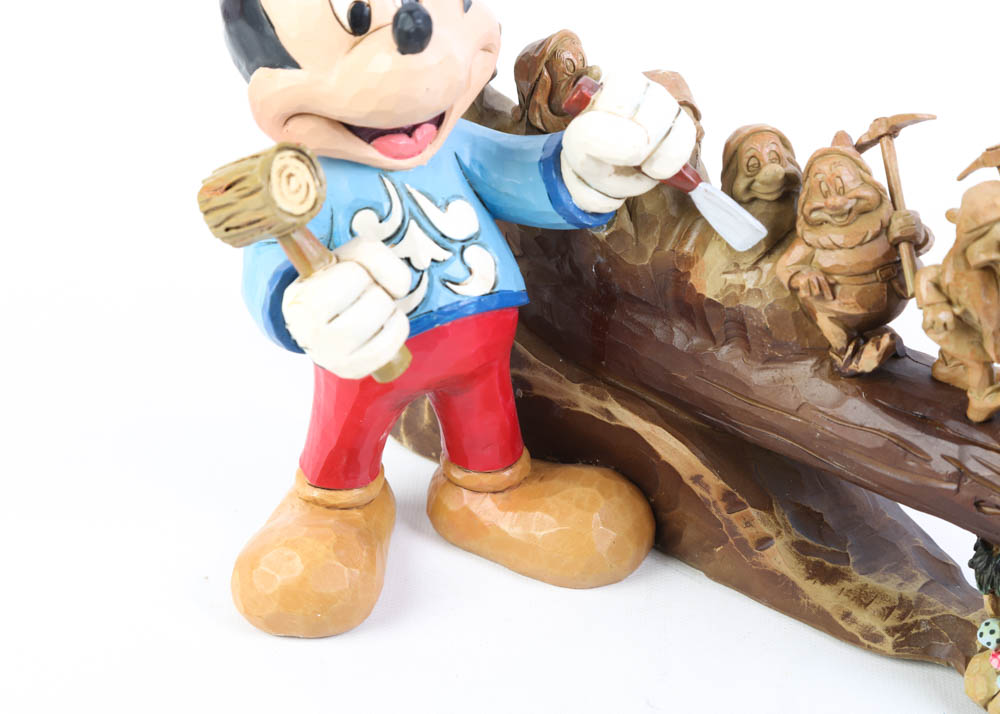 Jim Shore Disney Traditions 10th Anniversary Figurine